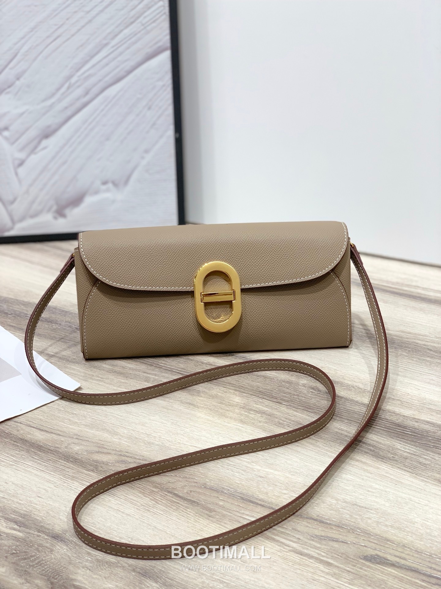 Hermès Maillon To Go Epsom Leather Wallet on Strap 961 에르메스 마이용 투 고 엡송 가죽 스트랩 장지갑 24cm 2