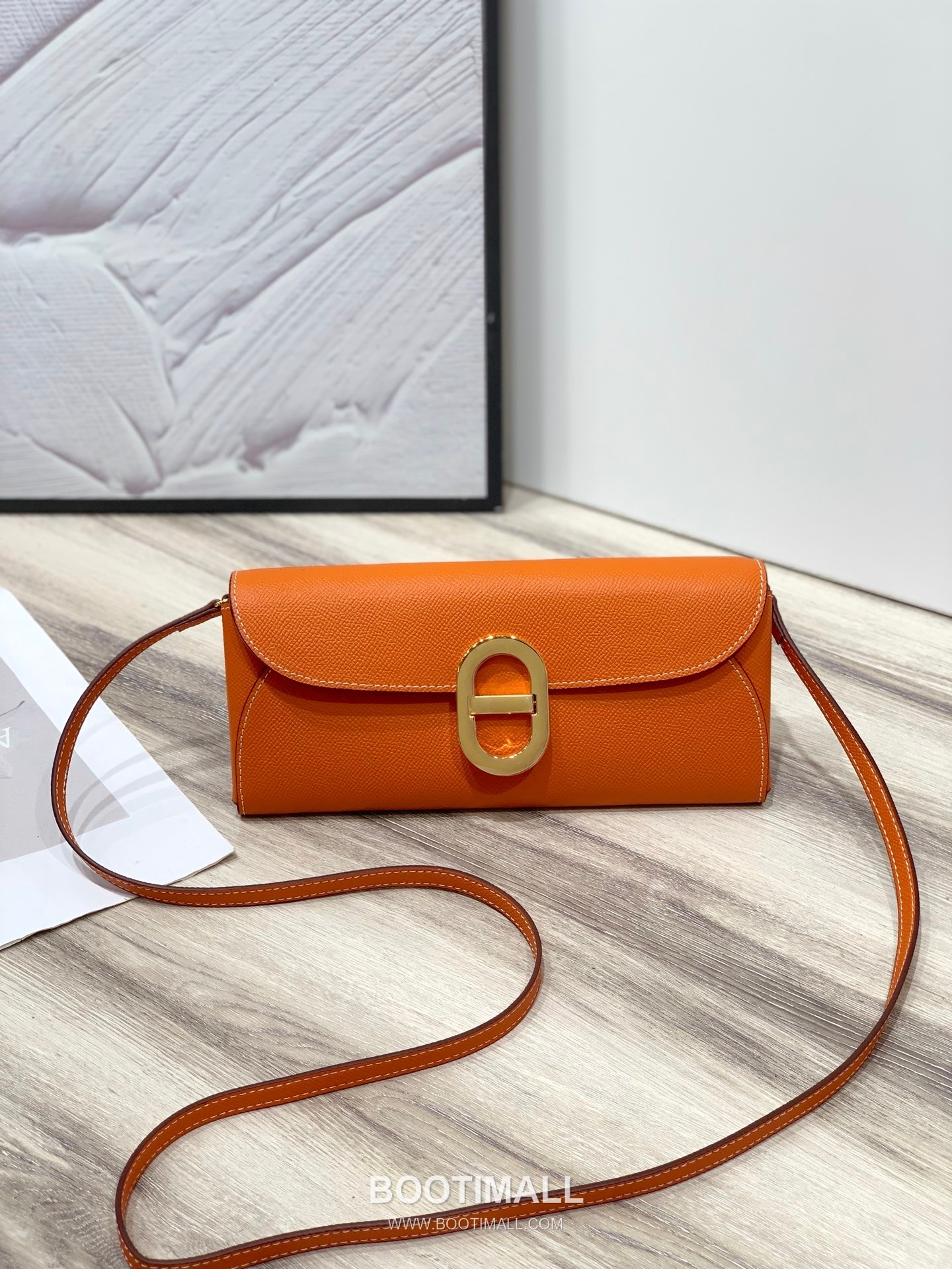 Hermès Maillon To Go Epsom Leather Wallet on Strap 961 에르메스 마이용 투 고 엡송 가죽 스트랩 장지갑 24cm 5
