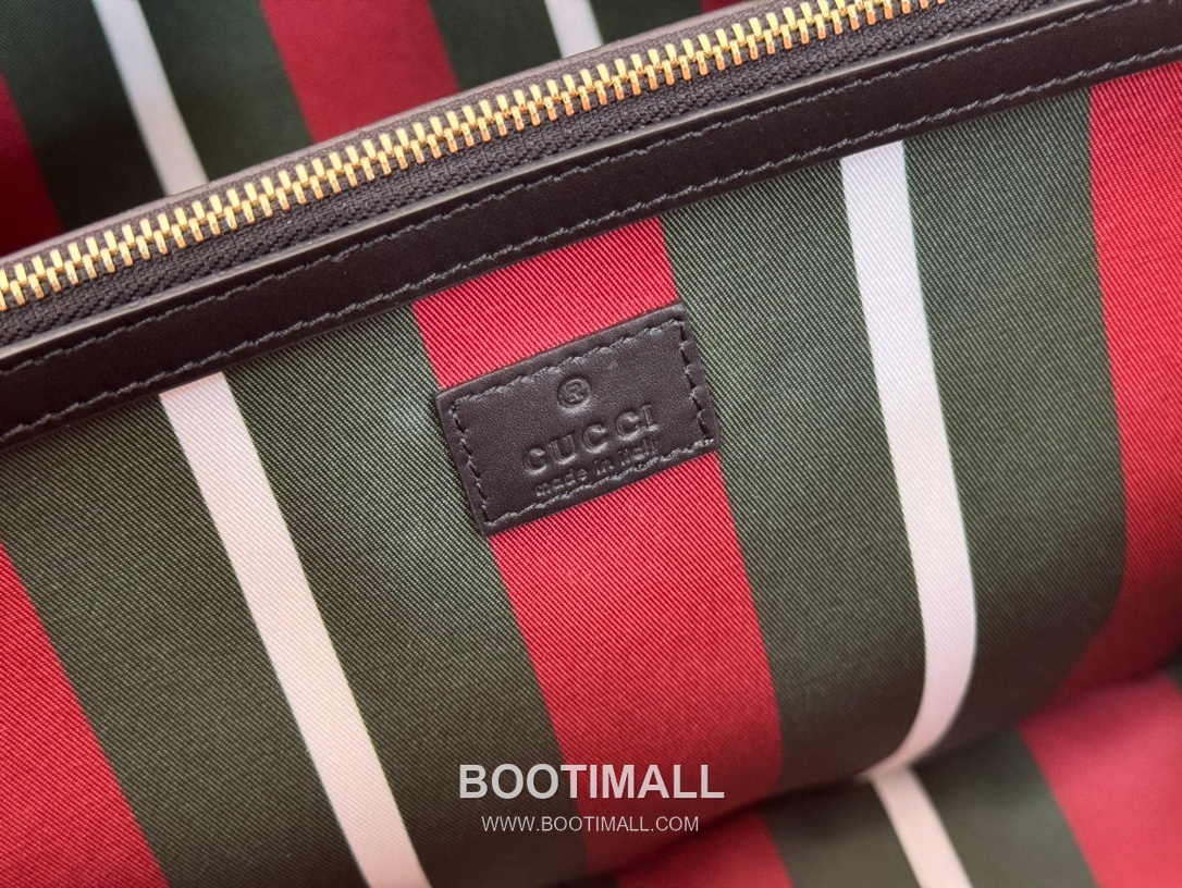 Gucci GG Emblem Large Tote Bag GG Supreme Canvas Leather Trim 815212 구찌 GG 엠블럼 라지 토트백 GG 수프림 캔버스 가죽 트리밍 45.5cm 12