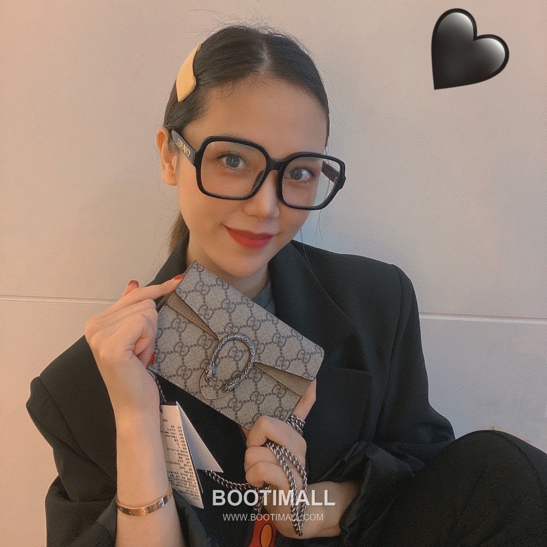 Gucci Dionysus GG Supreme Mini 476432 GG Canvas Shoulder Bag 구찌 디오니서스 GG 수프림 미니 476432 캔버스 숄더백 16.5cm 1