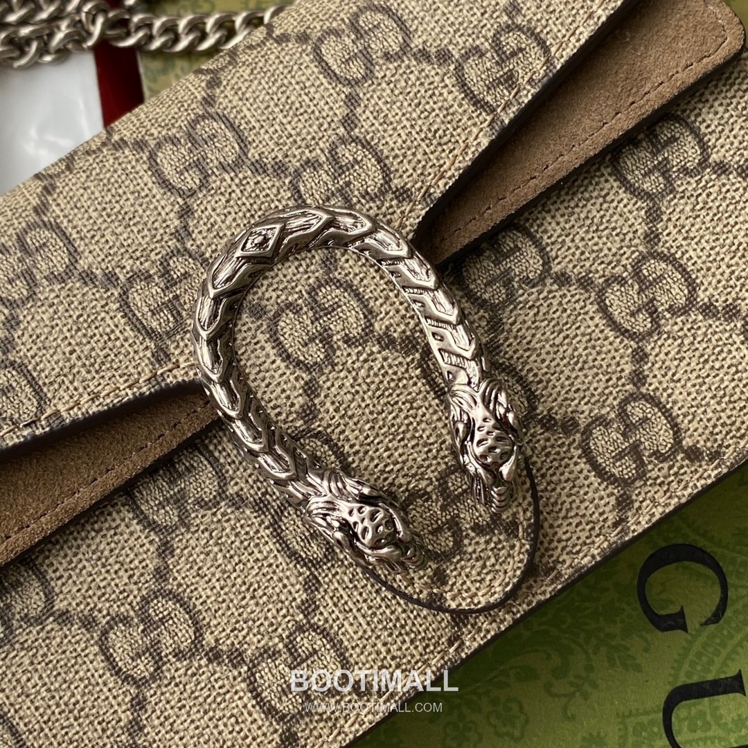 Gucci Dionysus GG Supreme Mini 476432 GG Canvas Shoulder Bag 구찌 디오니서스 GG 수프림 미니 476432 캔버스 숄더백 16.5cm 7