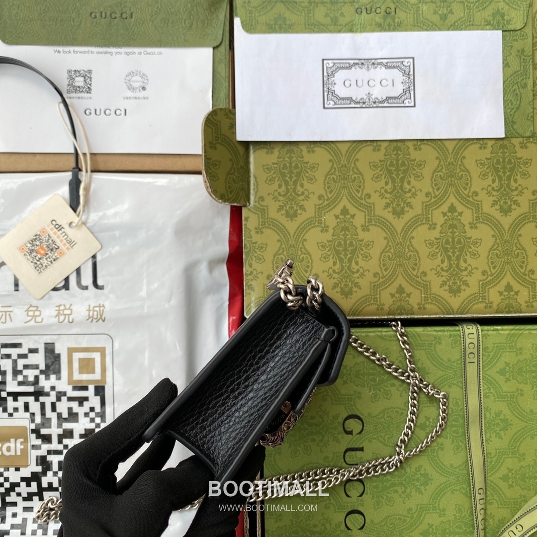 Gucci Dionysus GG Supreme Mini 476432 GG Canvas Shoulder Bag 구찌 디오니서스 GG 수프림 미니 476432 캔버스 숄더백 16.5cm 10