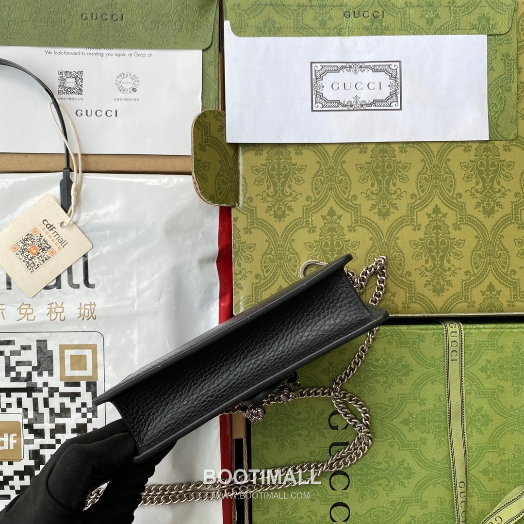 Gucci Dionysus GG Supreme Mini 476432 GG Canvas Shoulder Bag 구찌 디오니서스 GG 수프림 미니 476432 캔버스 숄더백 16.5cm 11