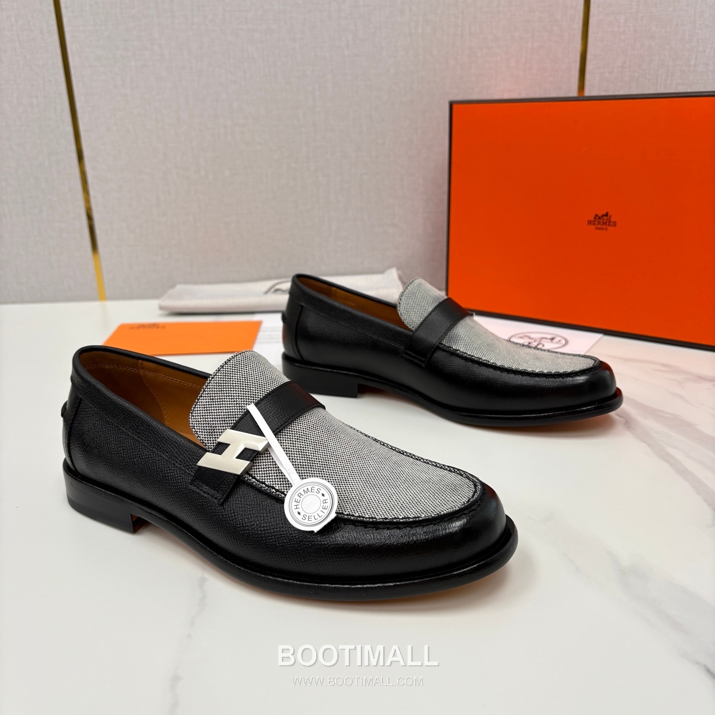 ## 신발 제품 스펙 분석

Hermès Milton Leather Loafers 에르메스 밀턴 레더 로퍼 3