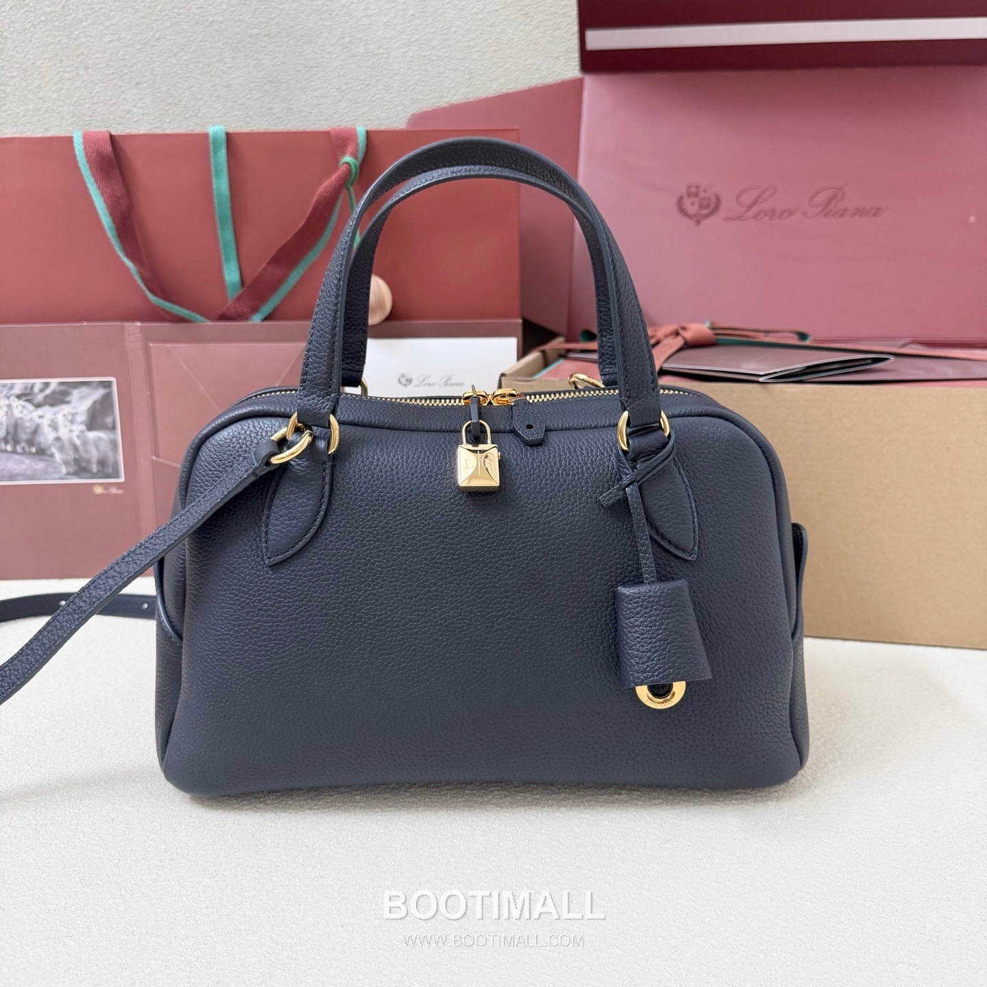 Loro Piana Needle Small Top Handle Bag FA 로로피아나 니들 스몰 토트백 카프스킨 31cm 1