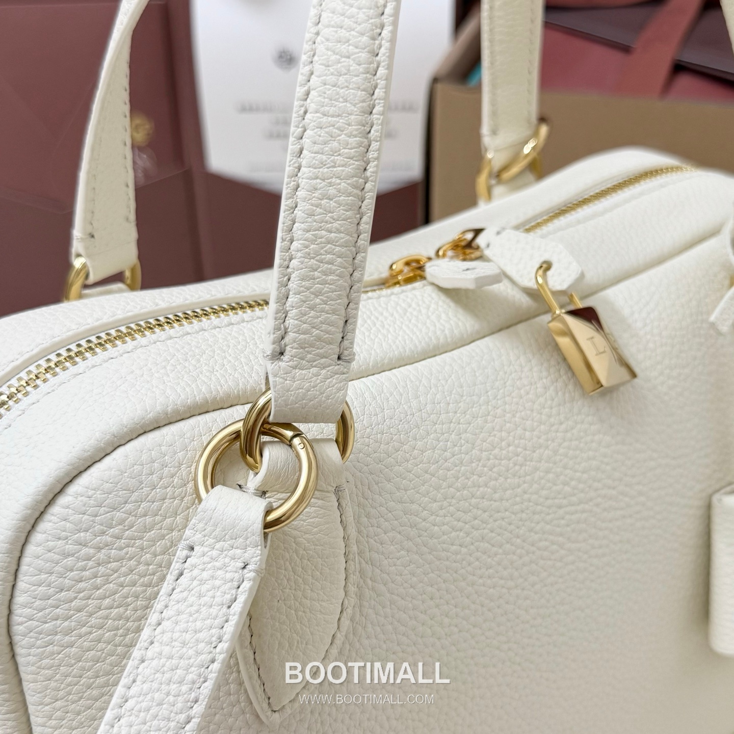 Loro Piana Needle Small Top Handle Bag FA 로로피아나 니들 스몰 토트백 카프스킨 31cm 5