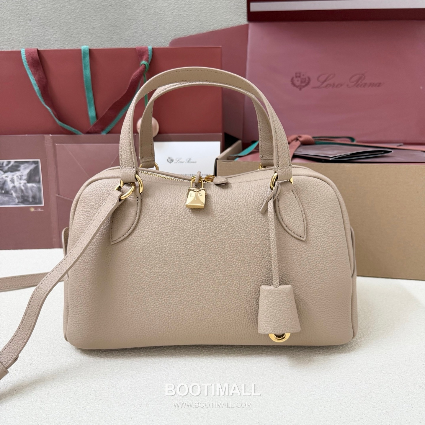 Loro Piana Needle Small Top Handle Bag FA 로로피아나 니들 스몰 토트백 카프스킨 31cm 1