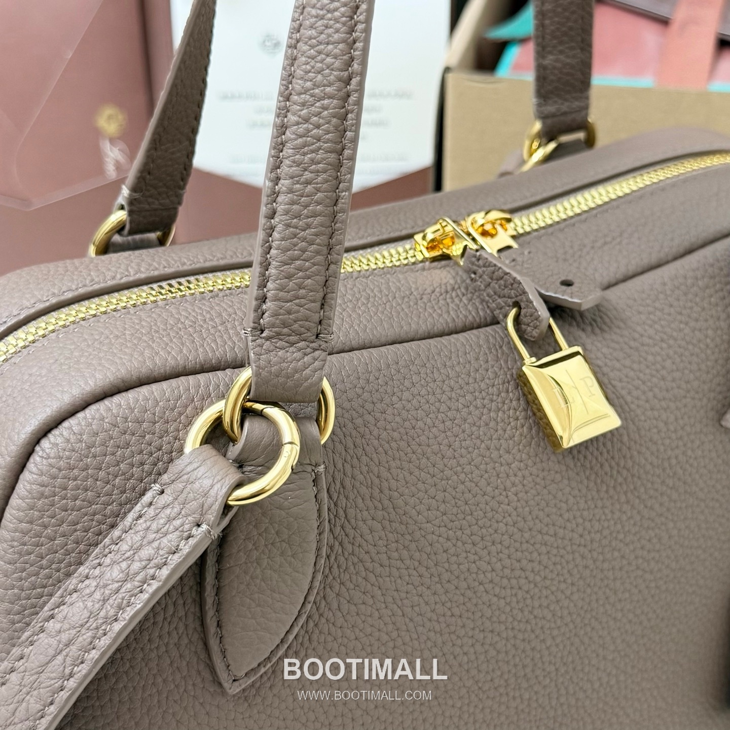 Loro Piana Needle Small Top Handle Bag FA 로로피아나 니들 스몰 토트백 카프스킨 31cm 5