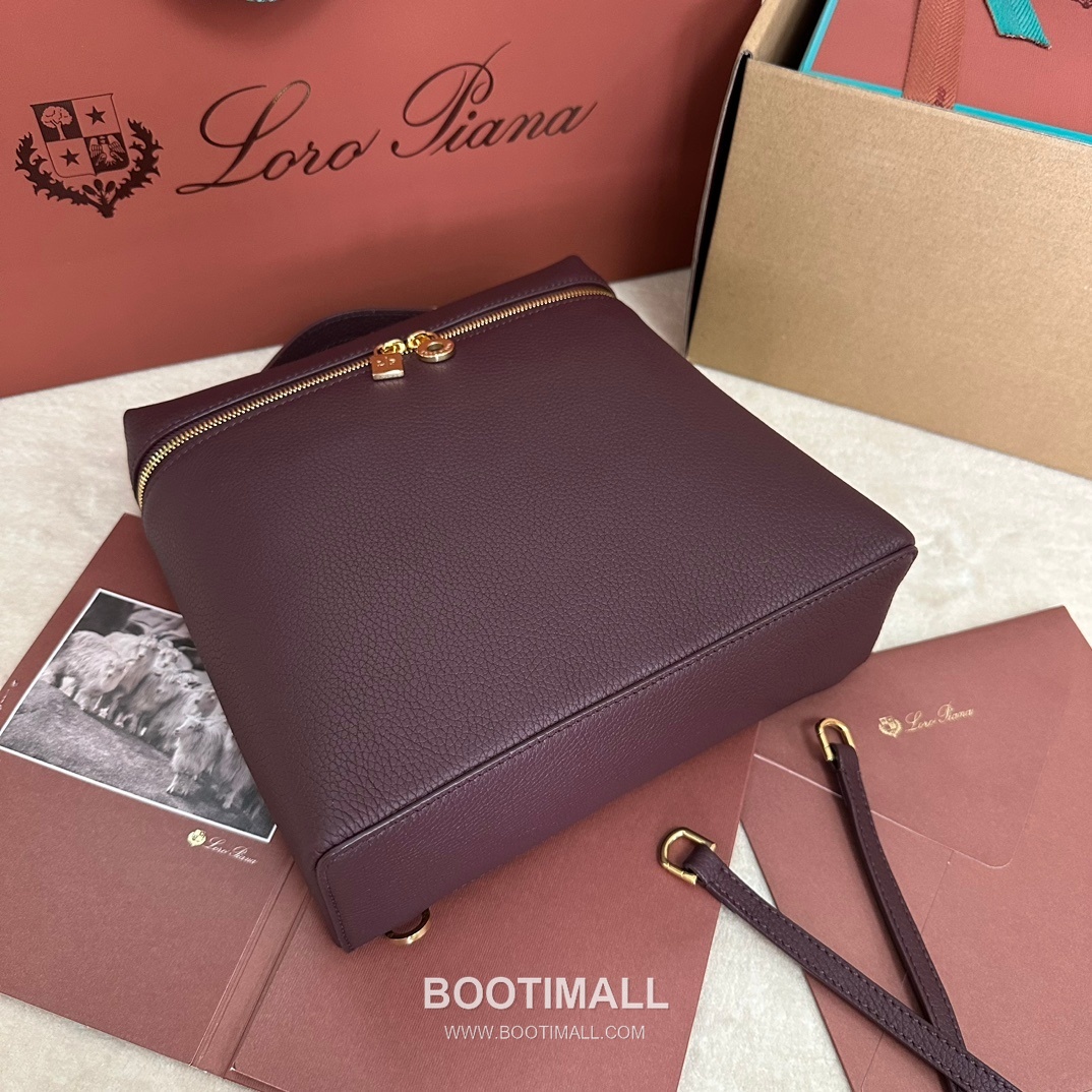 Loro Piana Extra Pocket Backpack FAM6491 로로피아나 엑스트라 포켓 백팩 카프스킨 23.5cm 4