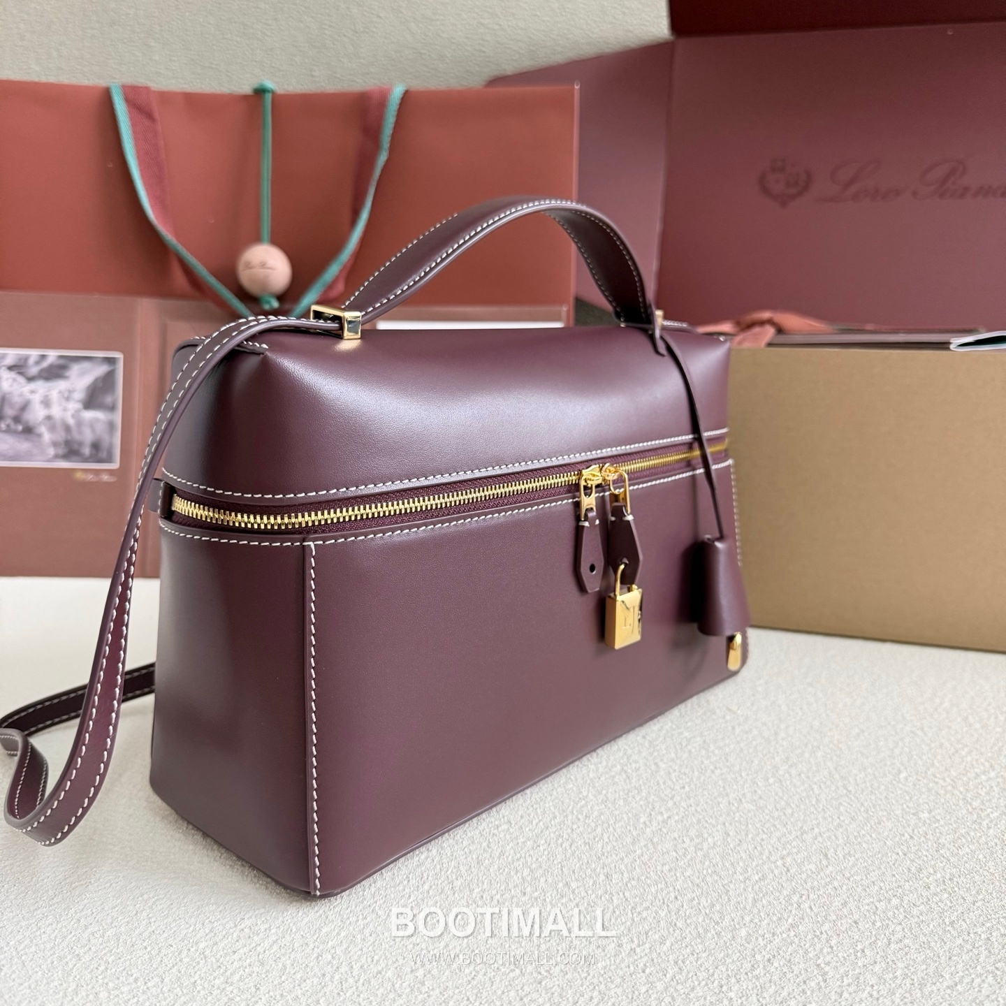 Loro Piana Extra Bag L27 Top Handle Bag 로로피아나 엑스트라 백 L27 토트백 카프스킨 27cm 2