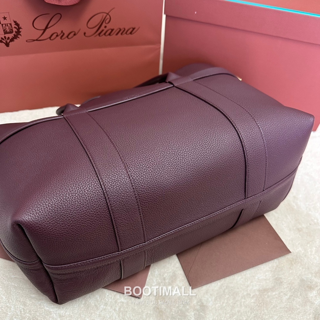 Loro Piana Ghiera Shopper Large Tote Bag FAO7463 로로피아나 기에라 쇼퍼 라지 토트백 그레인 카프스킨 40cm 4