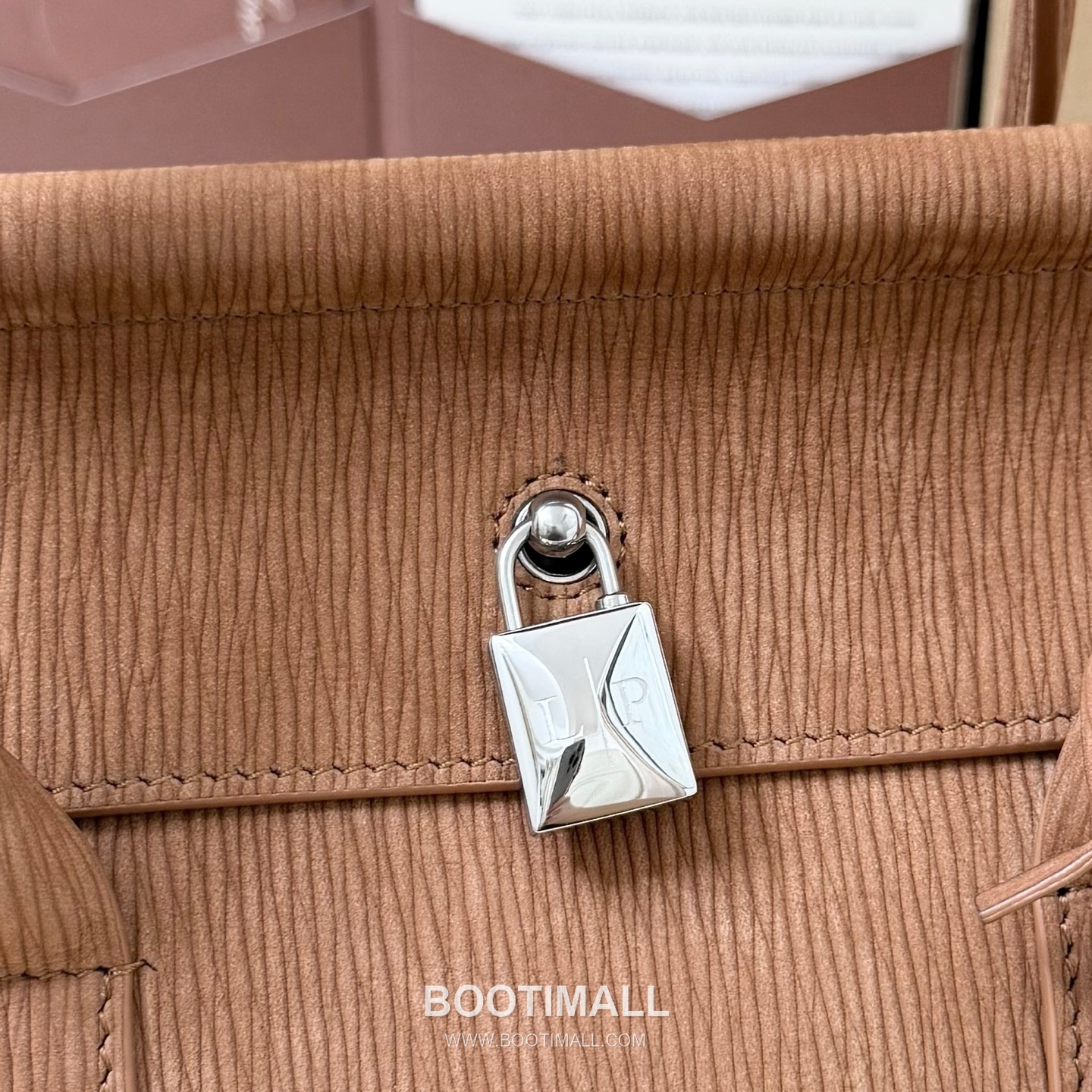 Loro Piana Loom L25 Small Top Handle Bag 로로피아나 룸 L25 스몰 토트백 스웨이드 카프스킨 25cm 6
