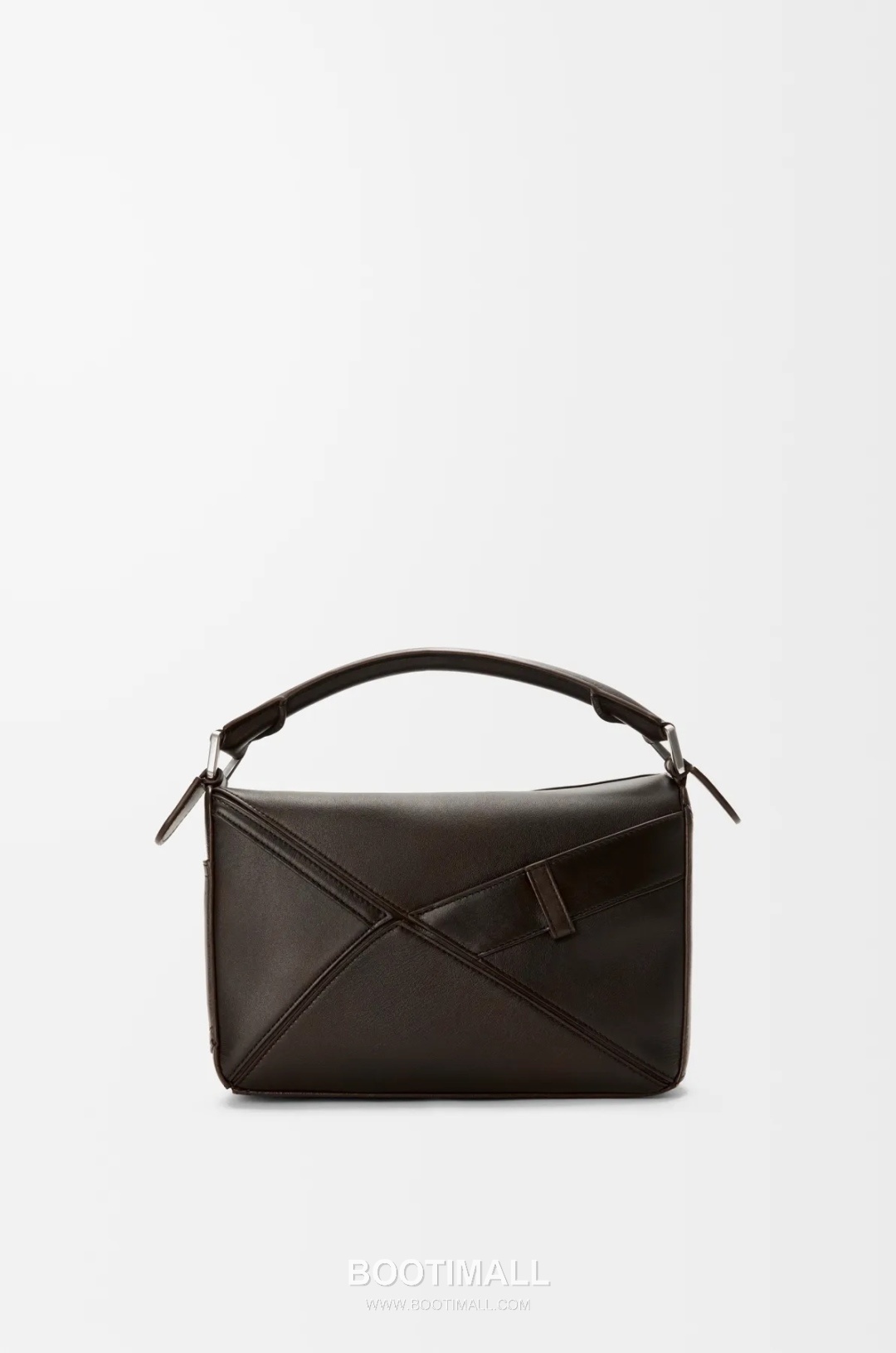 Loewe Panta Puzzle Small Shiny Calfskin Brown Handbag 로에베 판타 퍼즐 스몰 052557100 샤이니 카프스킨 브라운 핸드백 24cm 23