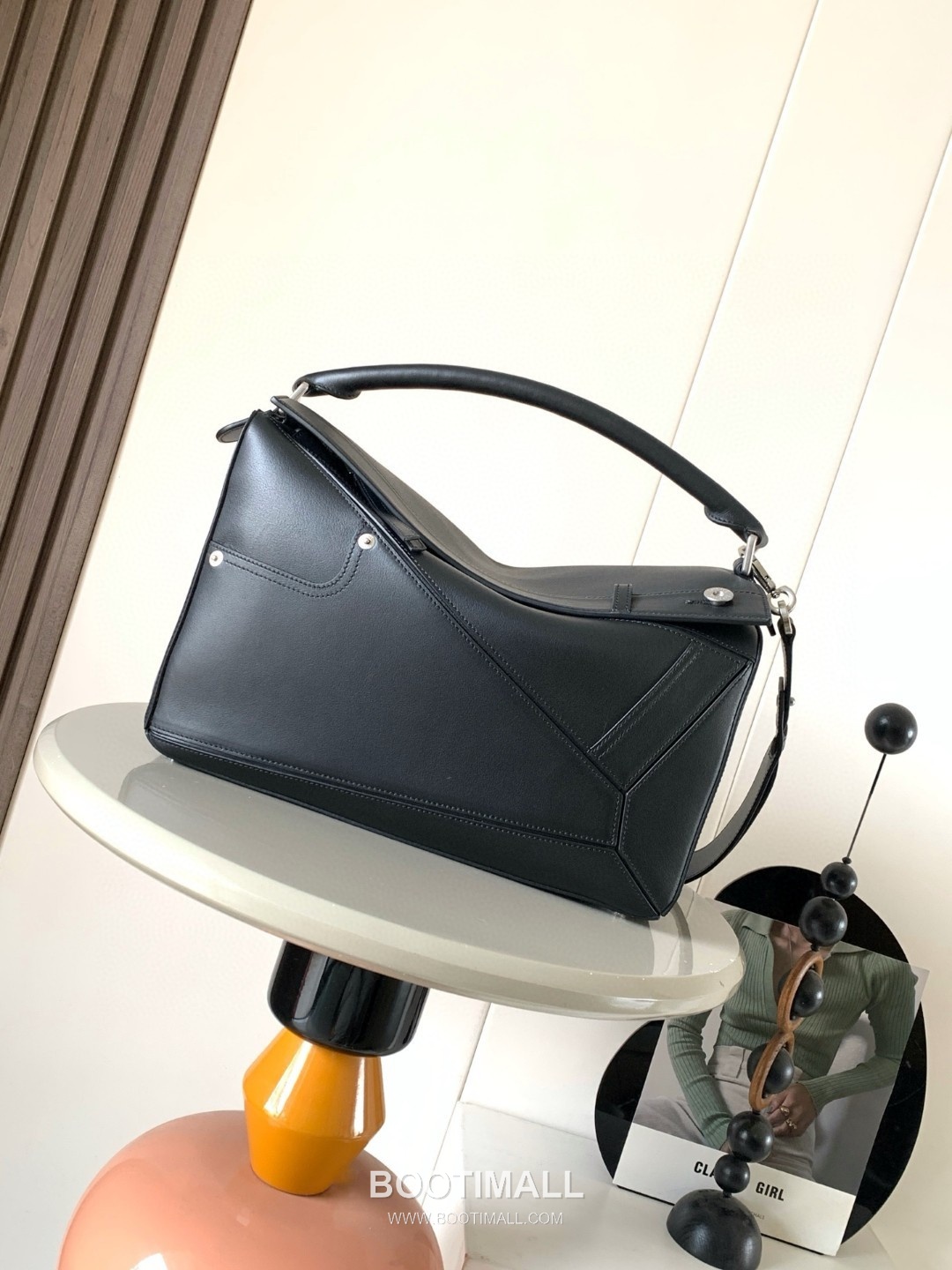 LOEWE Panta Puzzle Large Bag 052500118 로에베 판타 퍼즐 라지 토트백 글로시 카프스킨 33cm 1