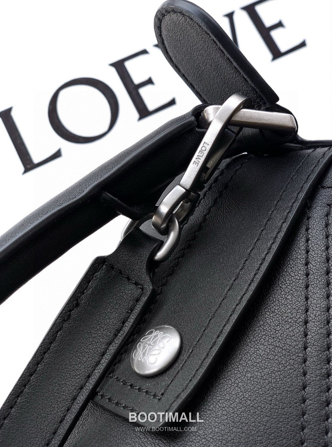 Loewe Puzzle Biker Small Glossy Calfskin Handbag 로에베 퍼즐 바이커 스몰 052517100 글로시 카프스킨 핸드백 24cm 15