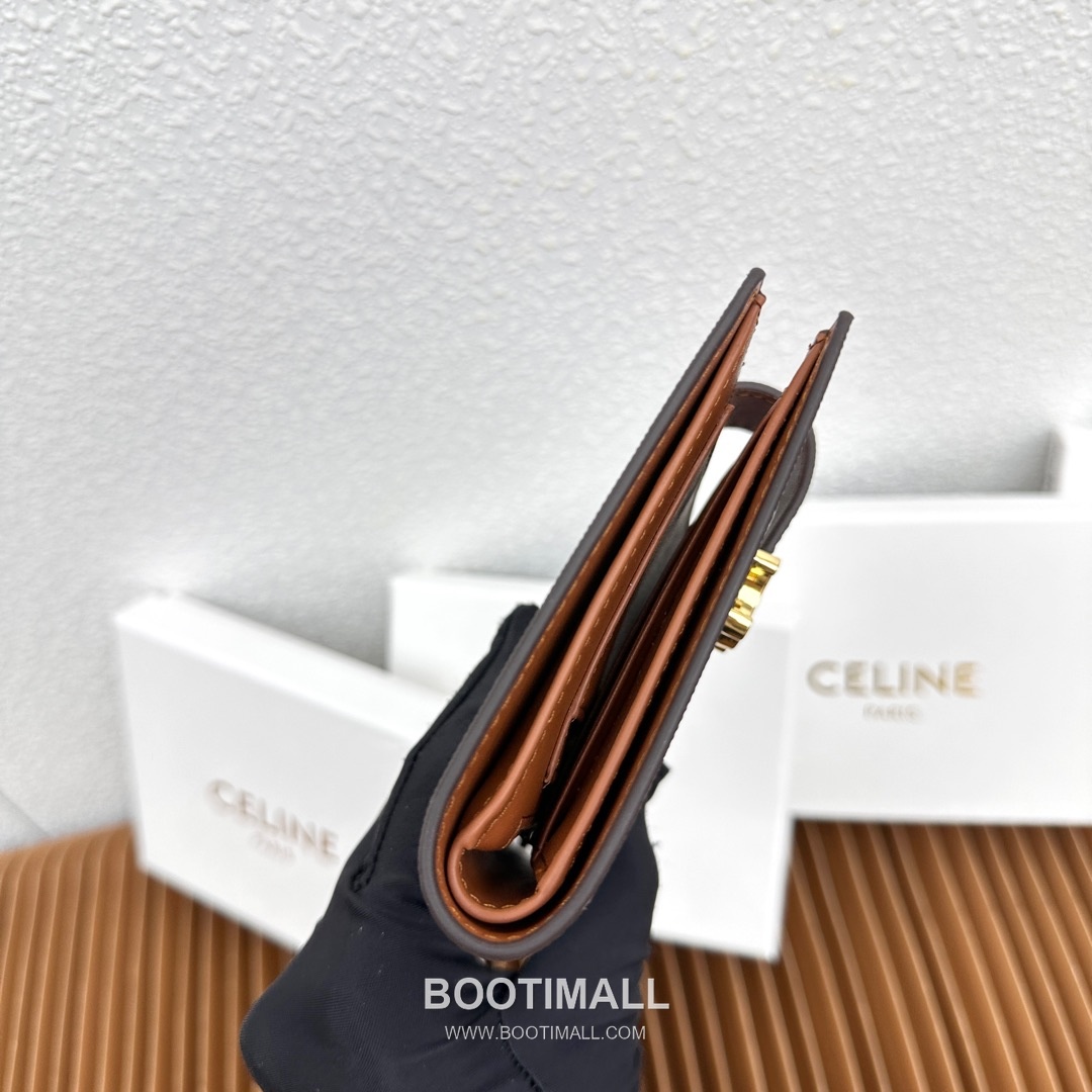 Celine Victoire Medium Wallet in Calfskin 셀린느 빅투아르 미디엄 카프스킨 지갑 10912 14cm 5