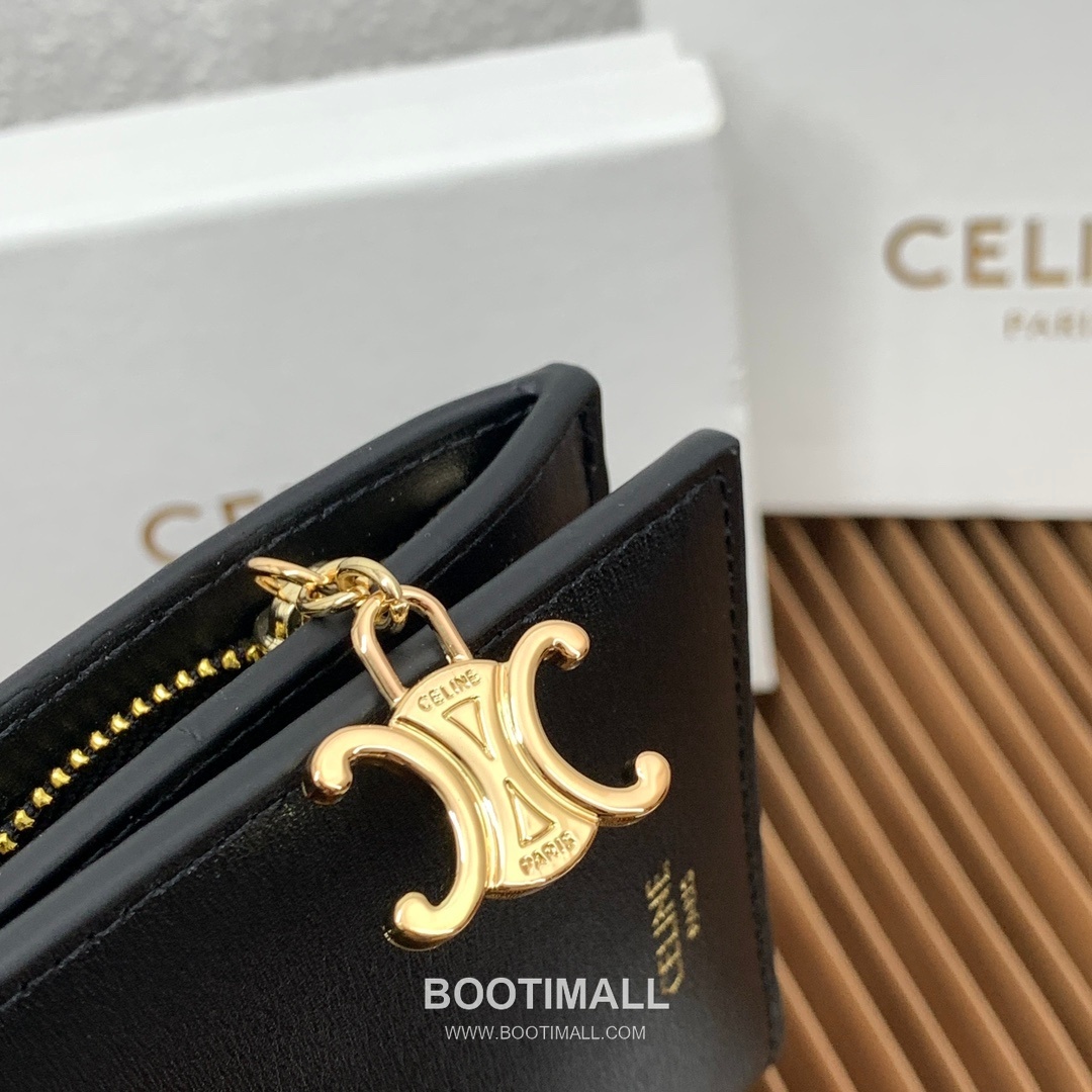 Celine Triomphe Compact Wallet 셀린느 트리옹프 컴팩트 반지갑 10103 10.5cm 7