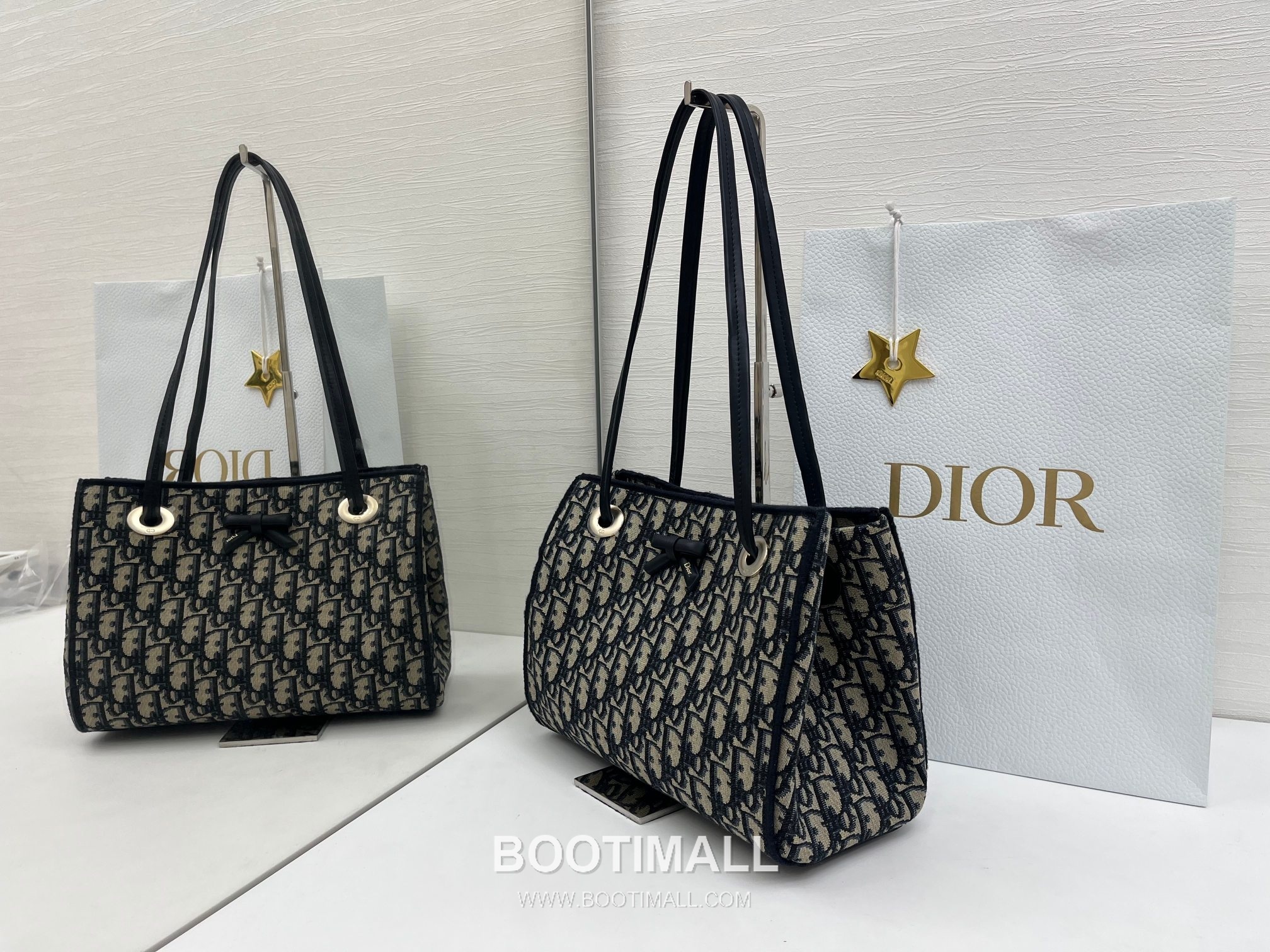 Dior Oblique Small Shopping Tote Bag 디올 오블리크 스몰 쇼핑 토트백 M1410 27cm 3