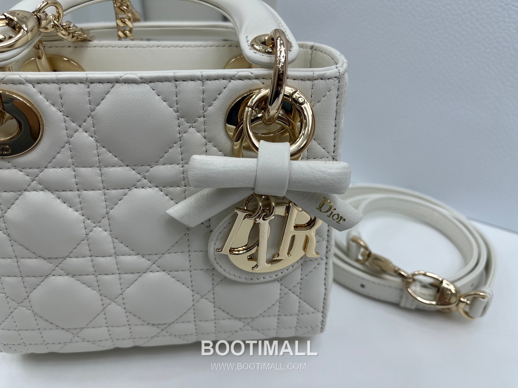 Dior Lady Dior Mini Cannage Lambskin Top Handle Bag 디올 레이디디올 미니 까나쥬 램스킨 토트백 17cm 3