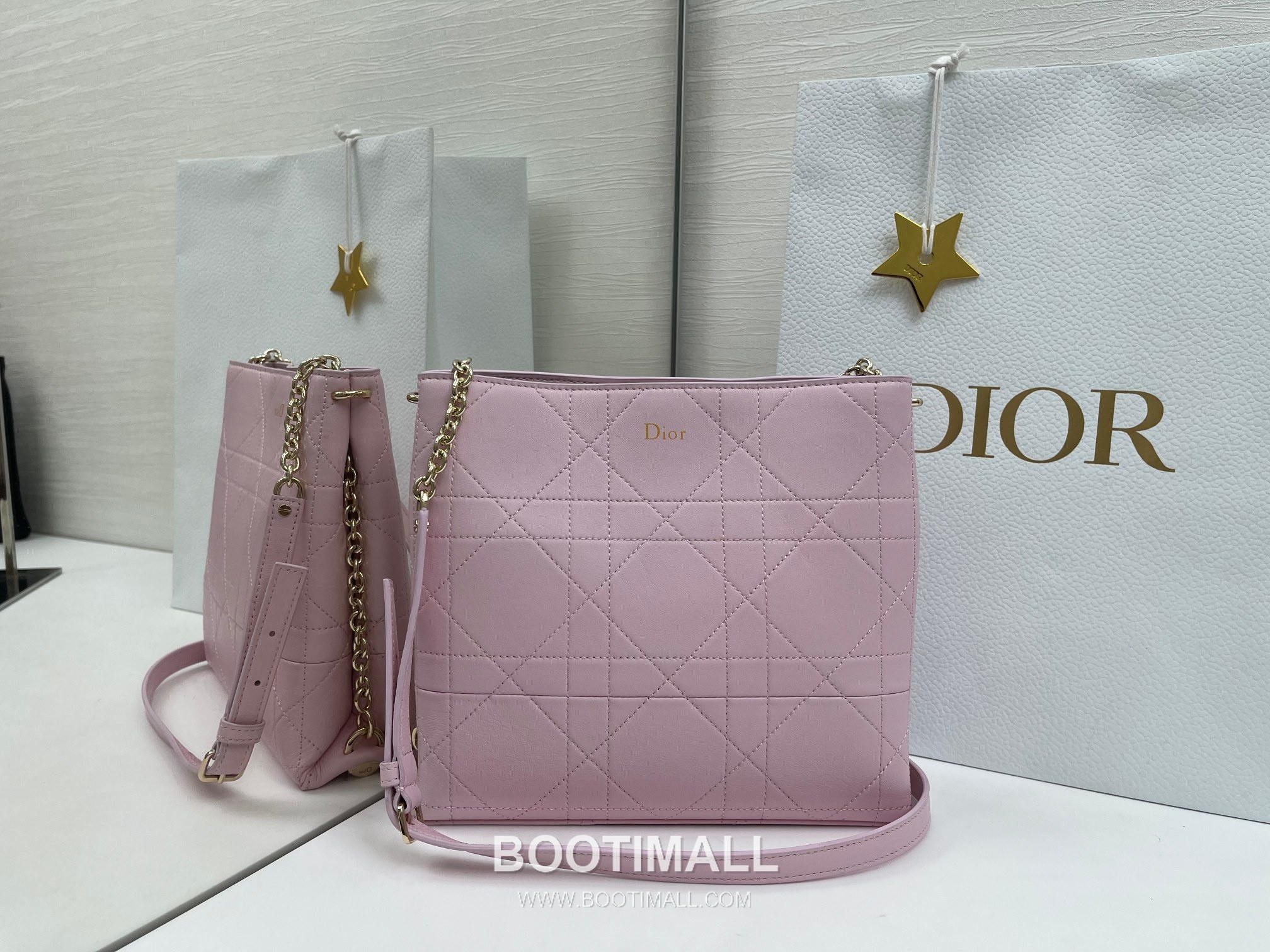 Dior Trianon Cannage Lambskin Chain Shoulder Bag 디올 트리아농 까나쥬 램스킨 체인 숄더백 25cm 1