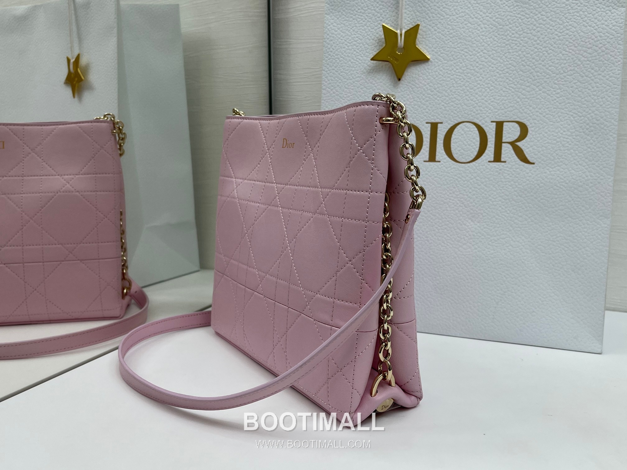 Dior Trianon Cannage Lambskin Chain Shoulder Bag 디올 트리아농 까나쥬 램스킨 체인 숄더백 25cm 4