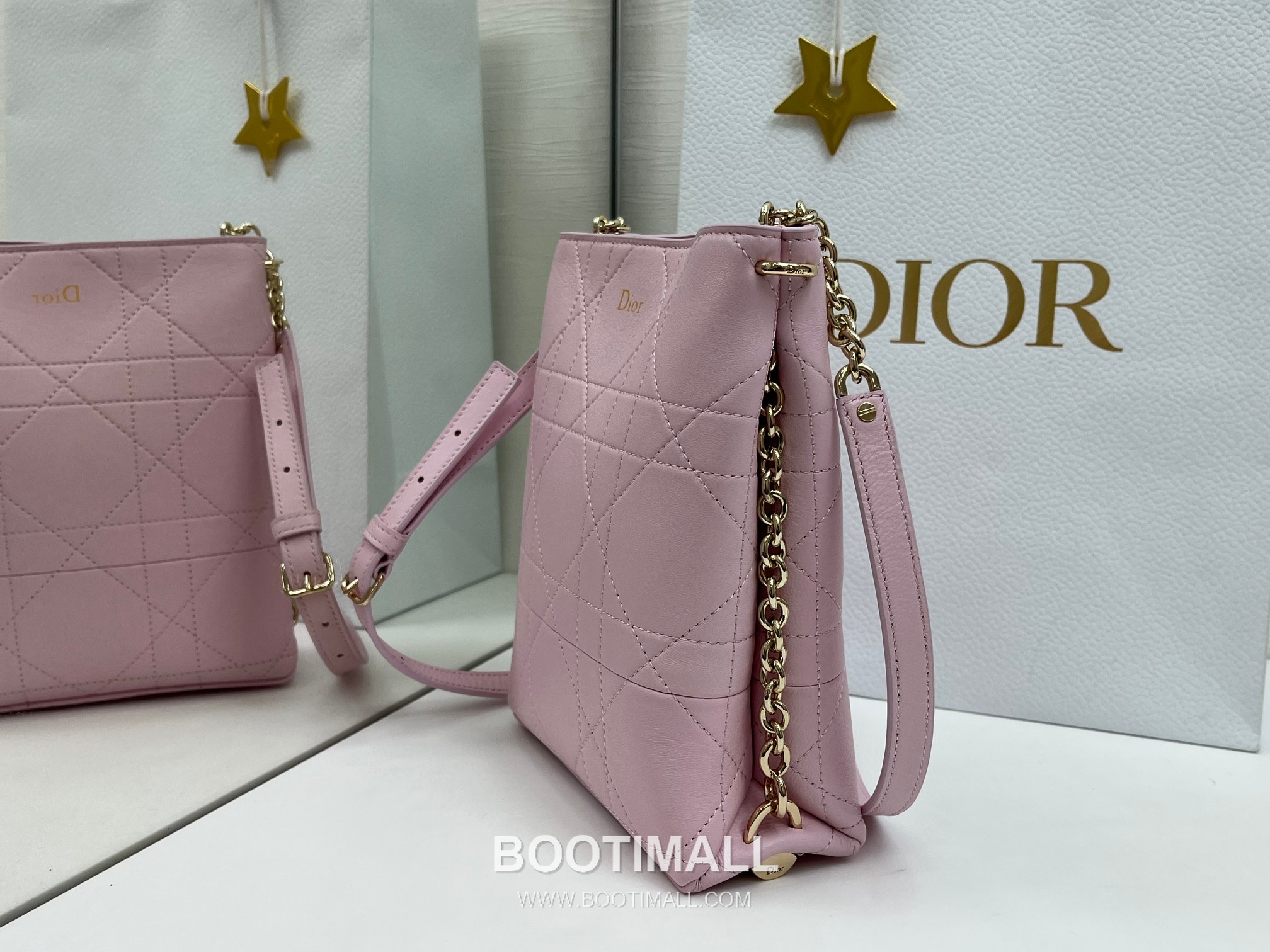 Dior Trianon Vertical Cannage Lambskin Chain Shoulder Bag 디올 트리아농 버티컬 까나쥬 램스킨 체인 숄더백 21cm 3