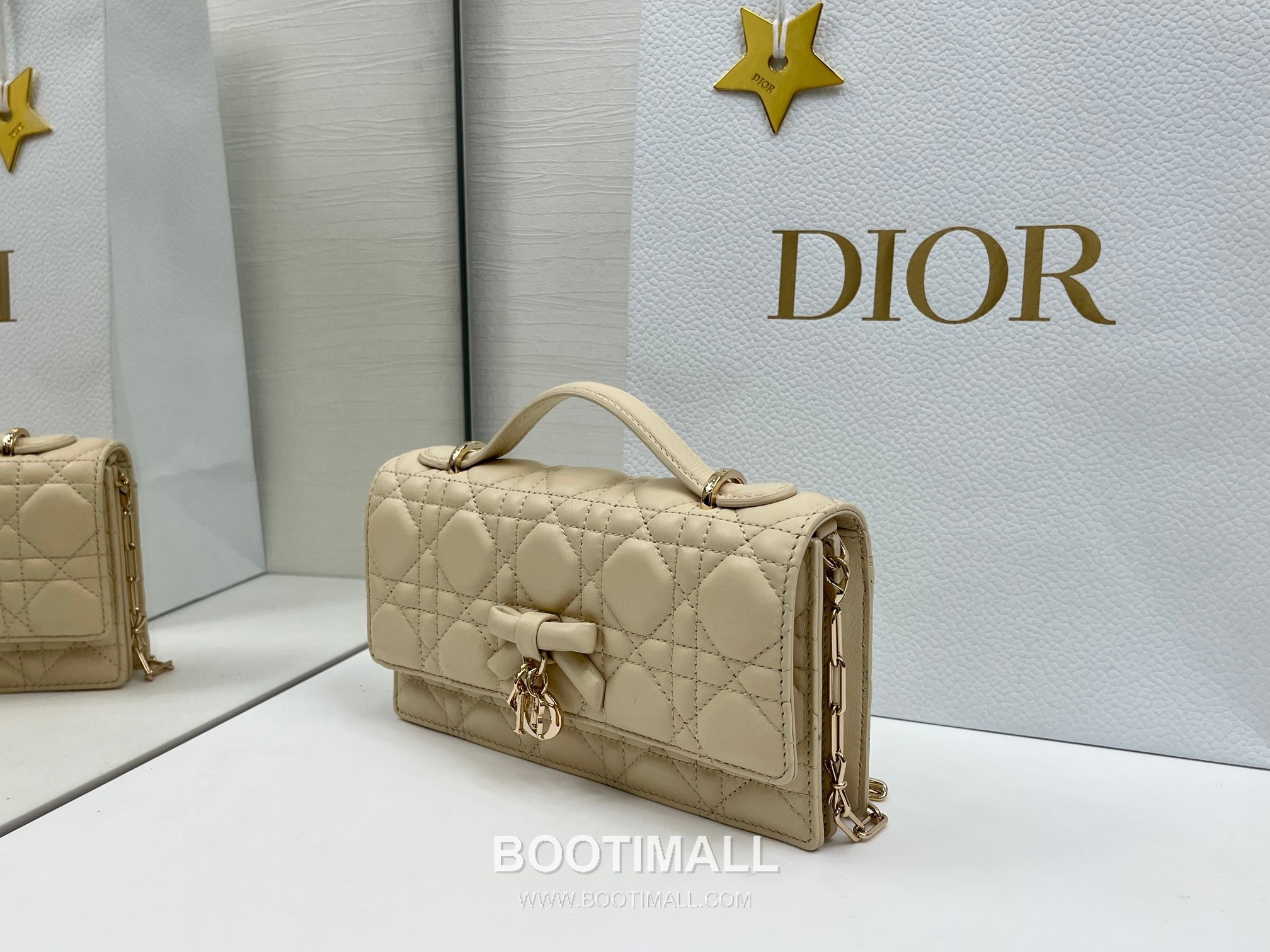 Dior My Dior Mini Cannage Lambskin Chain Flap Bag 디올 마이 디올 미니 까나쥬 램스킨 체인 플랩백 S0984 21cm 3