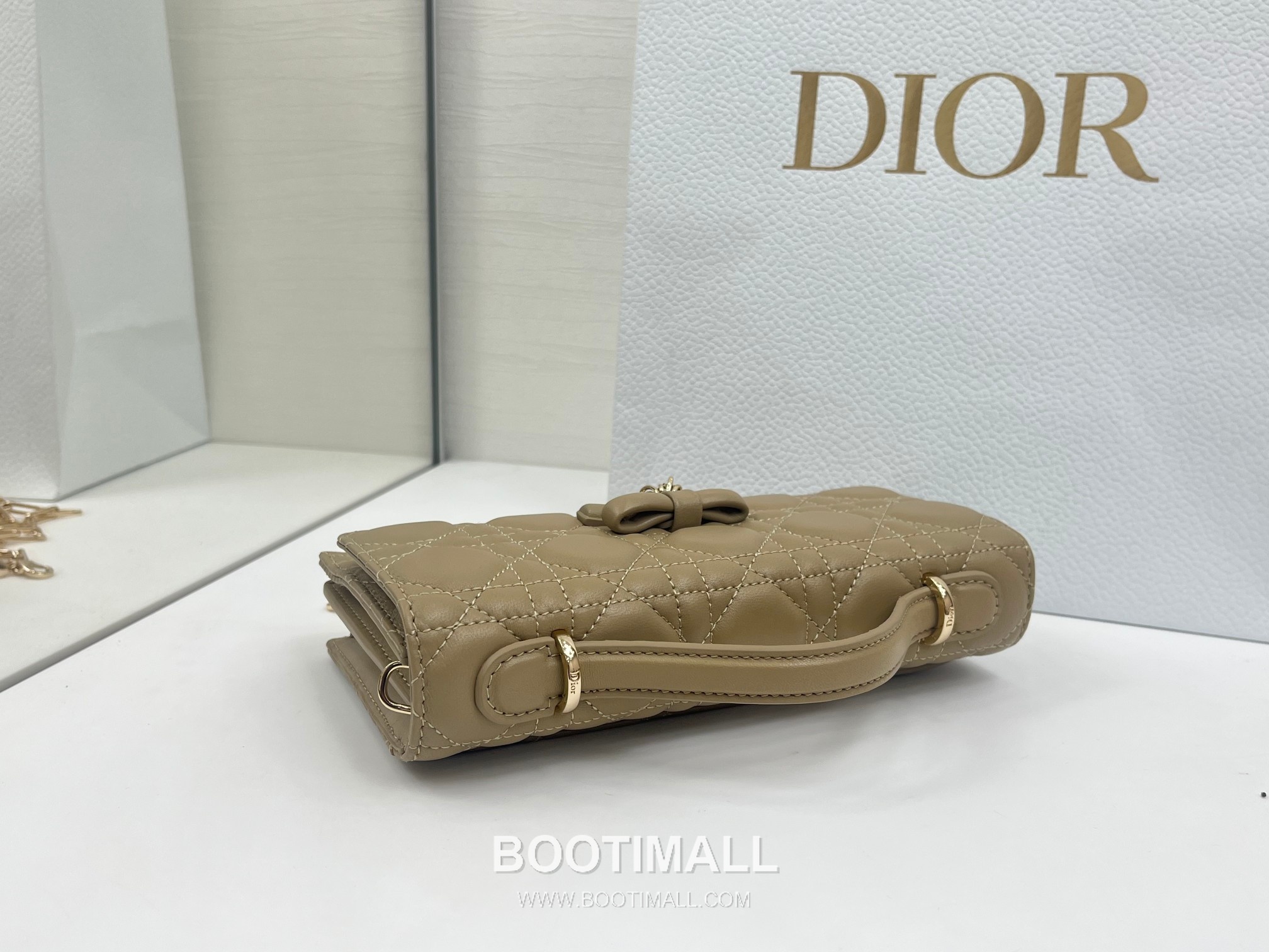 Dior My Dior Mini Cannage Lambskin Chain Flap Bag 디올 마이 디올 미니 까나쥬 램스킨 체인 플랩백 S0984 21cm 7