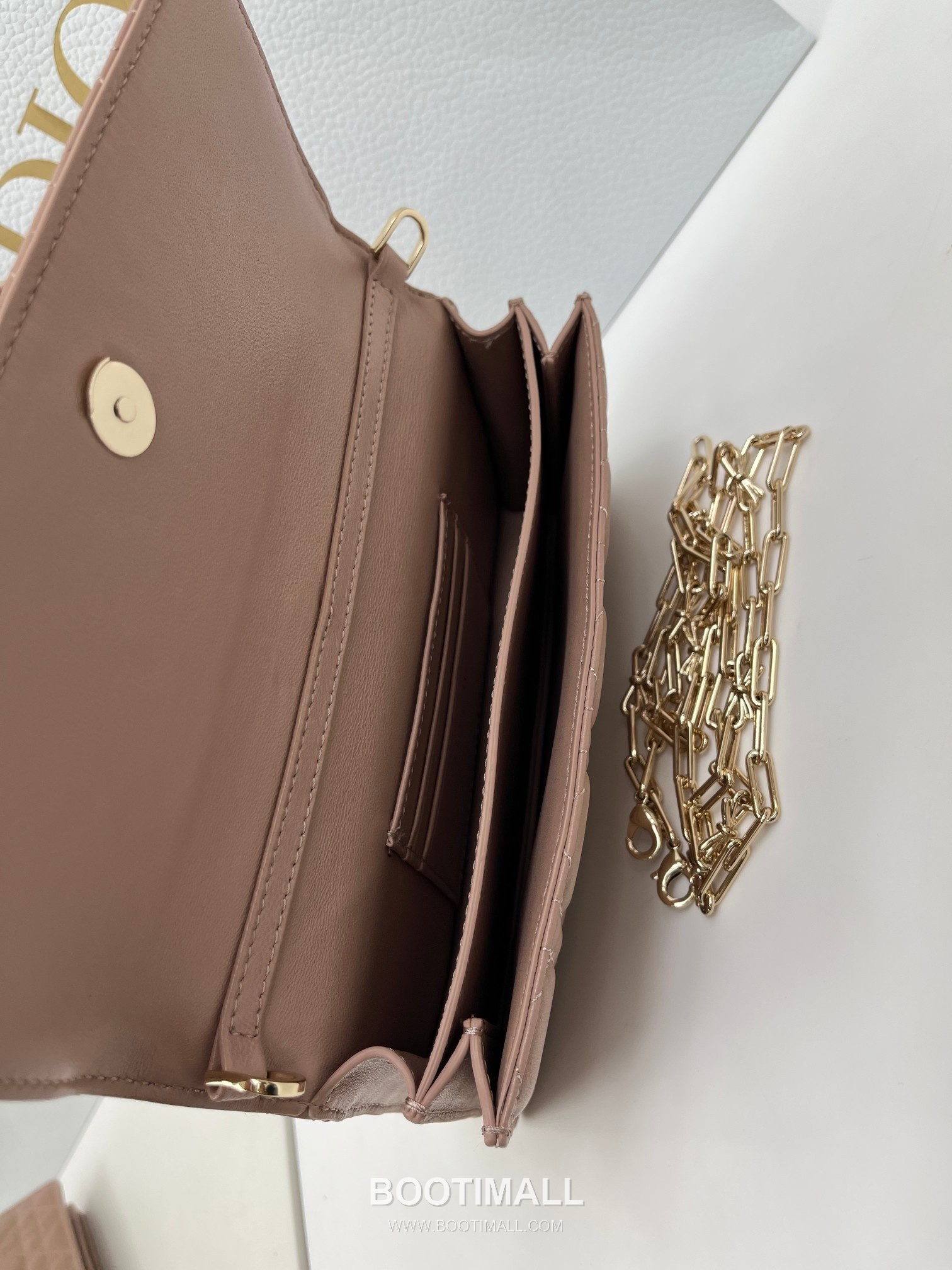 Dior My Dior Mini Cannage Lambskin Chain Flap Bag 디올 마이 디올 미니 까나쥬 램스킨 체인 플랩백 S0984 21cm 8