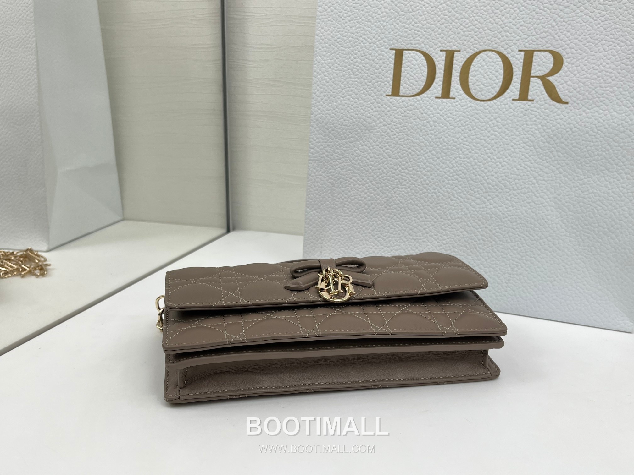 Dior My Dior Mini Cannage Lambskin Chain Flap Bag 디올 마이 디올 미니 까나쥬 램스킨 체인 플랩백 S0984 21cm 6