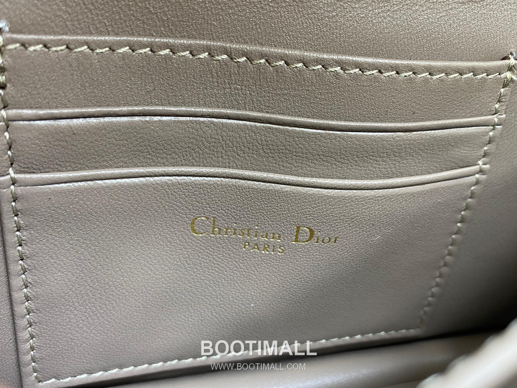 Dior My Dior Mini Cannage Lambskin Chain Flap Bag 디올 마이 디올 미니 까나쥬 램스킨 체인 플랩백 S0984 21cm 9