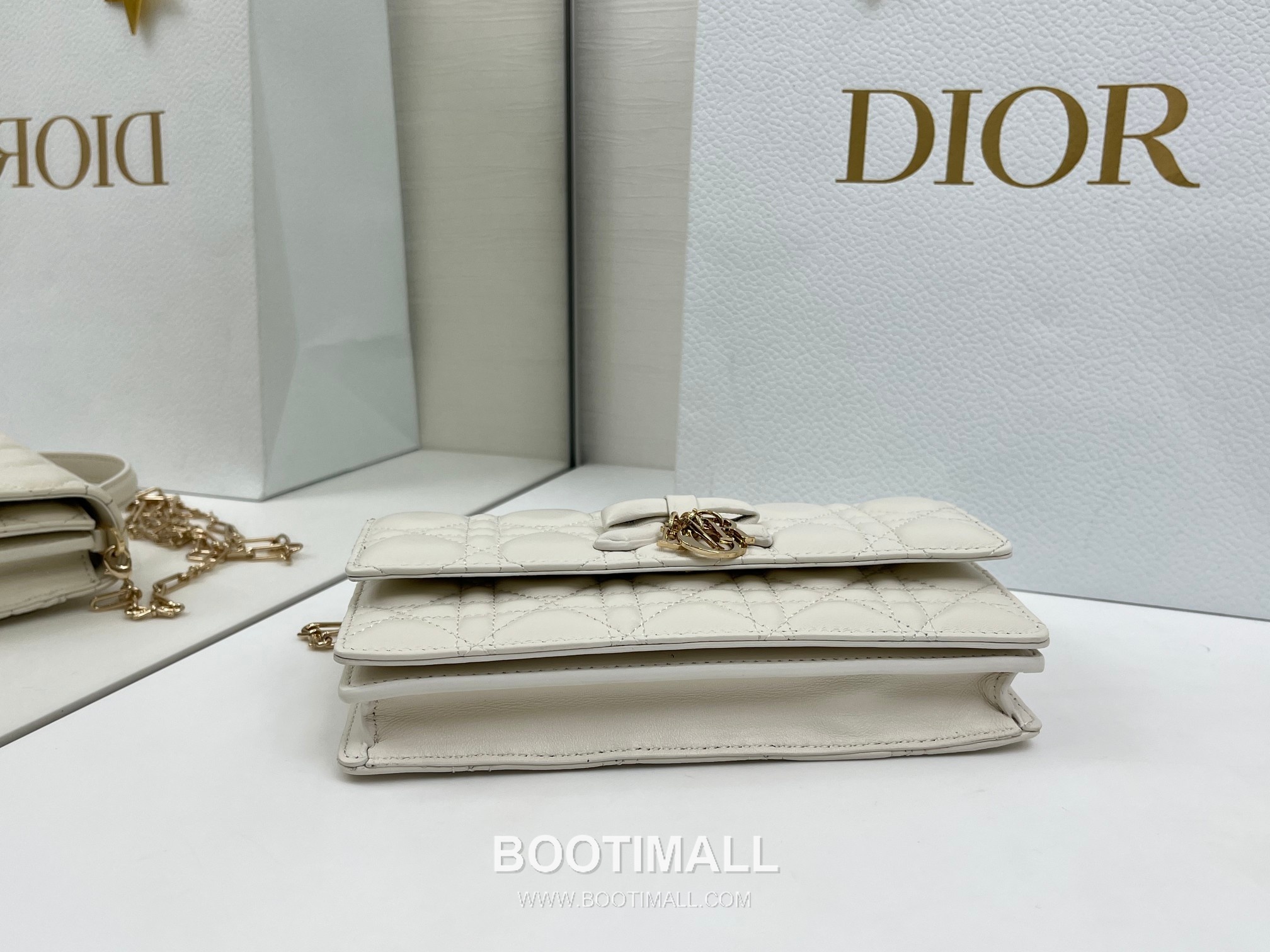 Dior My Dior Mini Cannage Lambskin Chain Flap Bag 디올 마이 디올 미니 까나쥬 램스킨 체인 플랩백 S0984 21cm 6