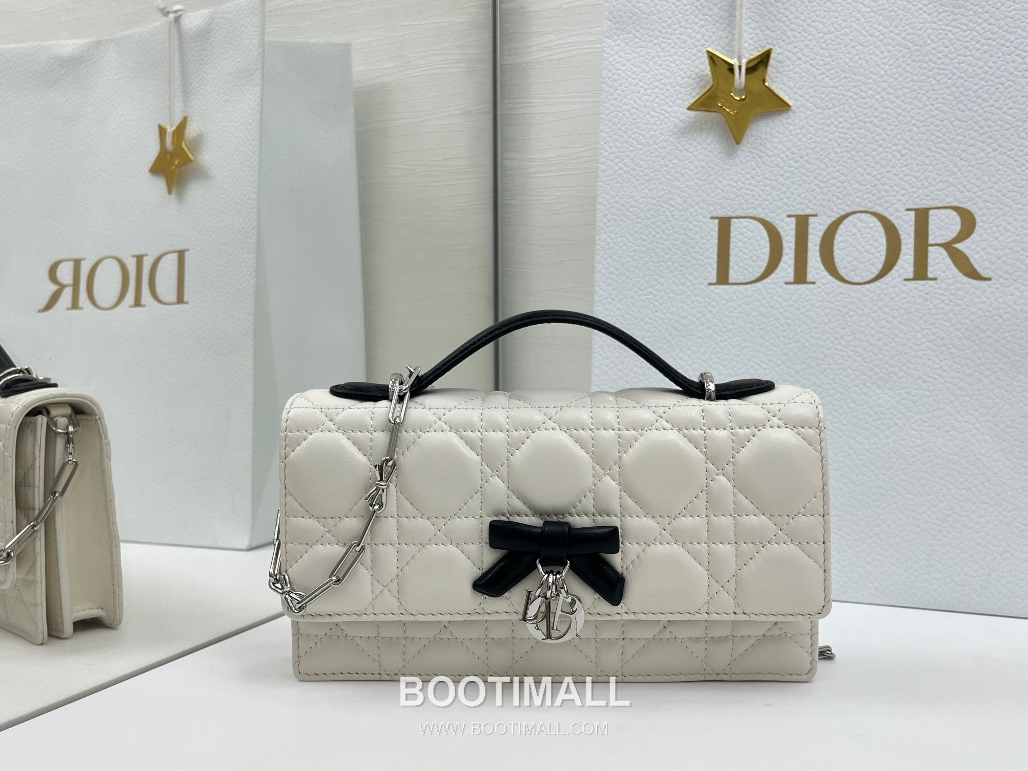 Dior My Dior Mini Cannage Lambskin Chain Flap Bag 디올 마이 디올 미니 까나쥬 램스킨 체인 플랩백 S0984 21cm 1