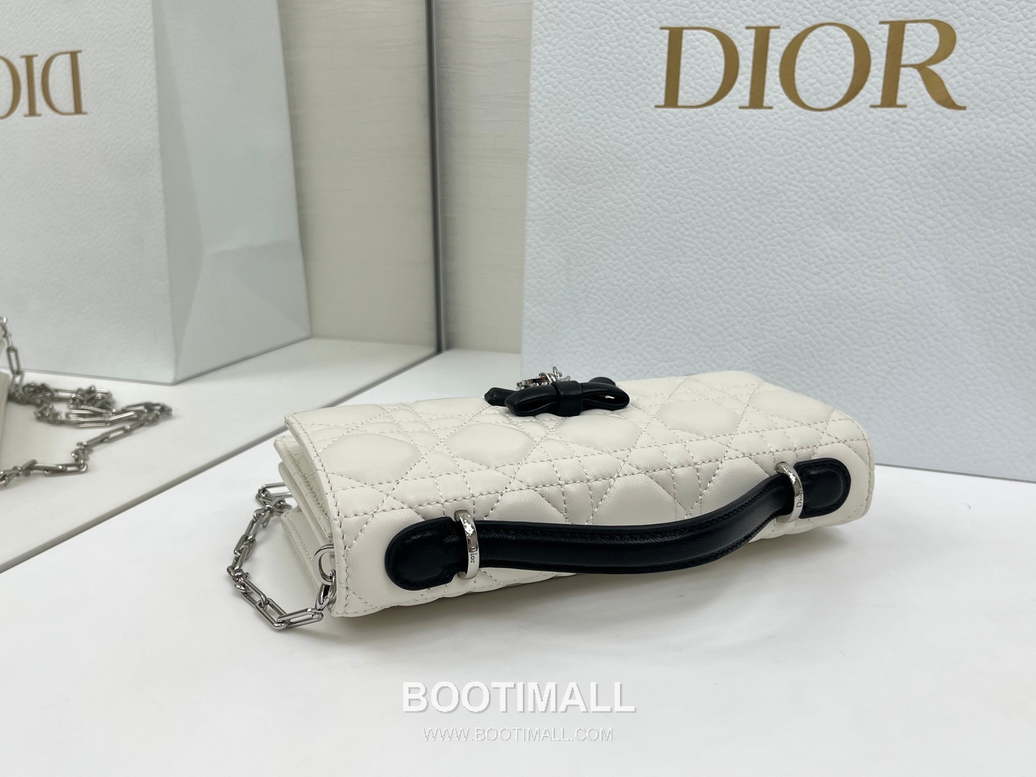 Dior My Dior Mini Cannage Lambskin Chain Flap Bag 디올 마이 디올 미니 까나쥬 램스킨 체인 플랩백 S0984 21cm 7