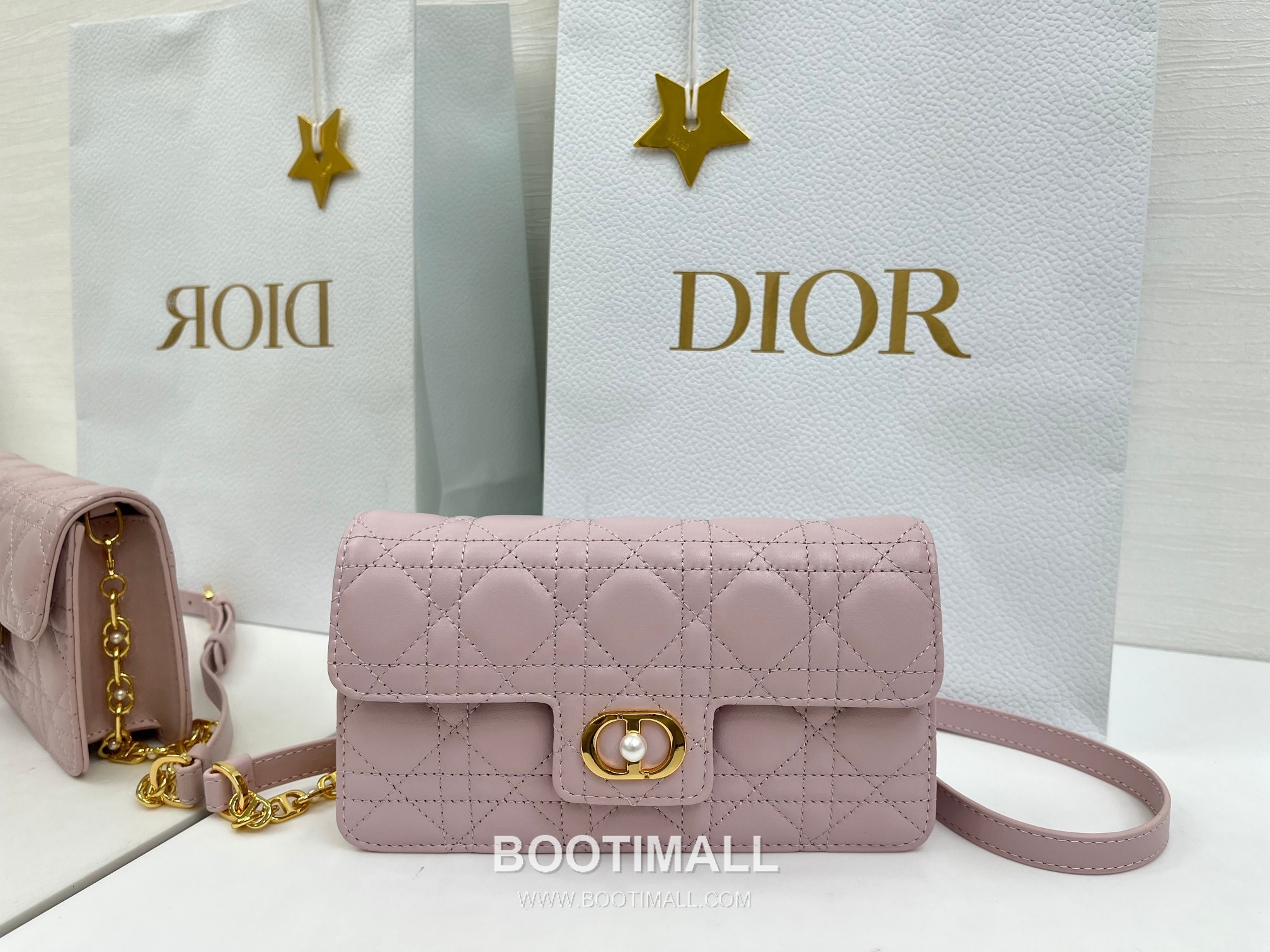 Dior Jolie Mini Cannage Lambskin Chain Flap Bag 디올 졸리 미니 까나쥬 램스킨 체인 플랩백 S3117 21cm 2