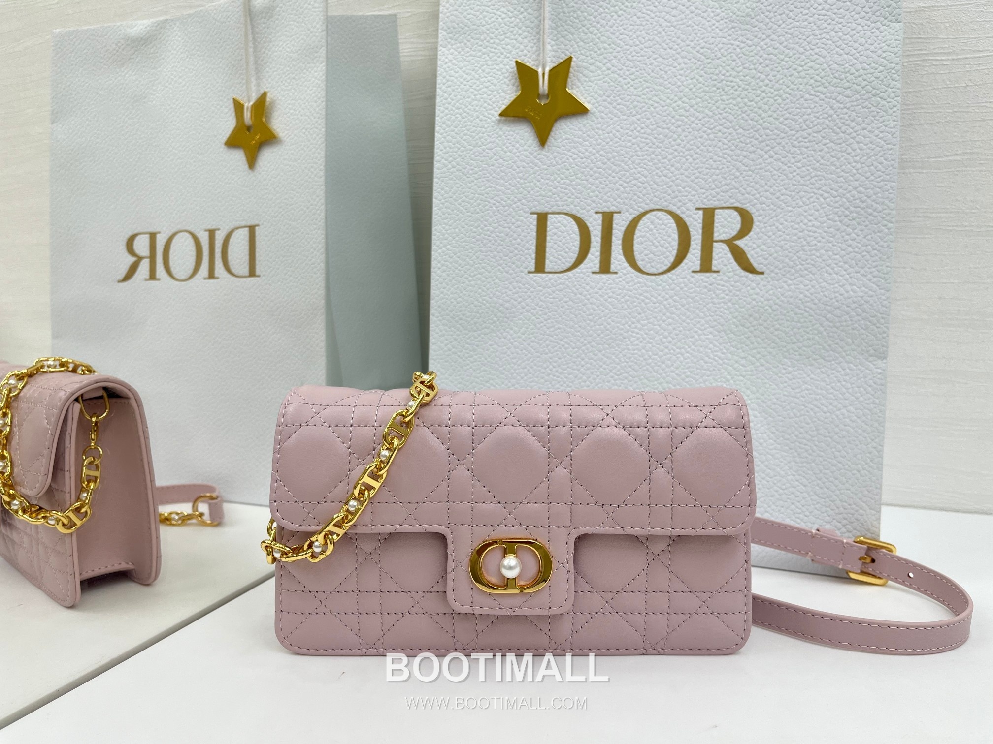 Dior Jolie Mini Cannage Lambskin Chain Flap Bag 디올 졸리 미니 까나쥬 램스킨 체인 플랩백 S3117 21cm 3