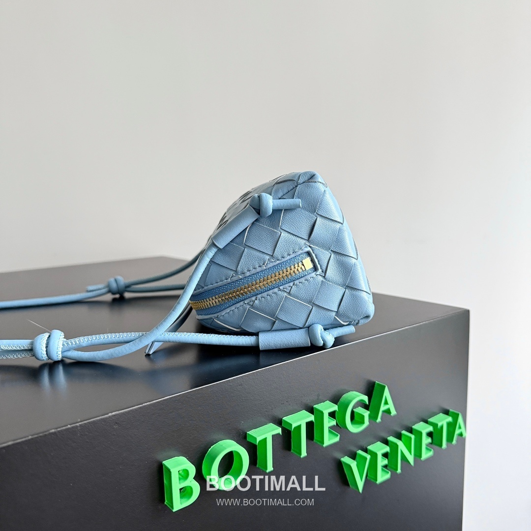 Bottega Veneta Concert Pouch Intrecciato Leather Mini Crossbody Bag 보테가베네타 콘서트 파우치 인트레치아토 가죽 미니 크로스백 18.5cm 2