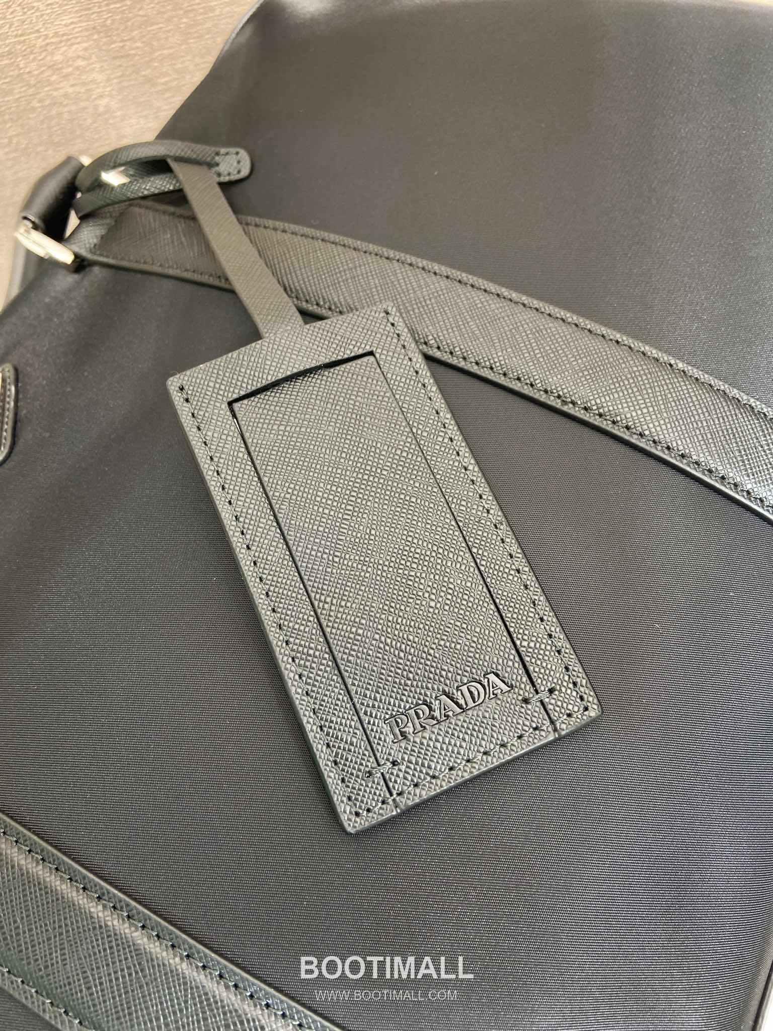 Prada Re-Nylon Travel Bag 2VC014 프라다 리나일론 사피아노 가죽 트리밍 트래블백 45cm 6
