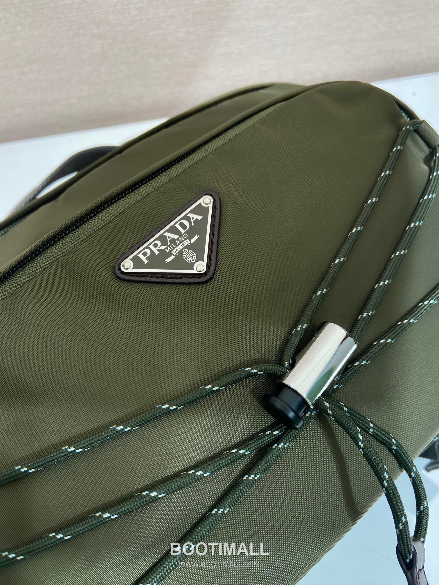 Prada Re-Nylon Messenger Bag 2VH201 프라다 리나일론 사피아노 가죽 트리밍 메신저백 30cm 7