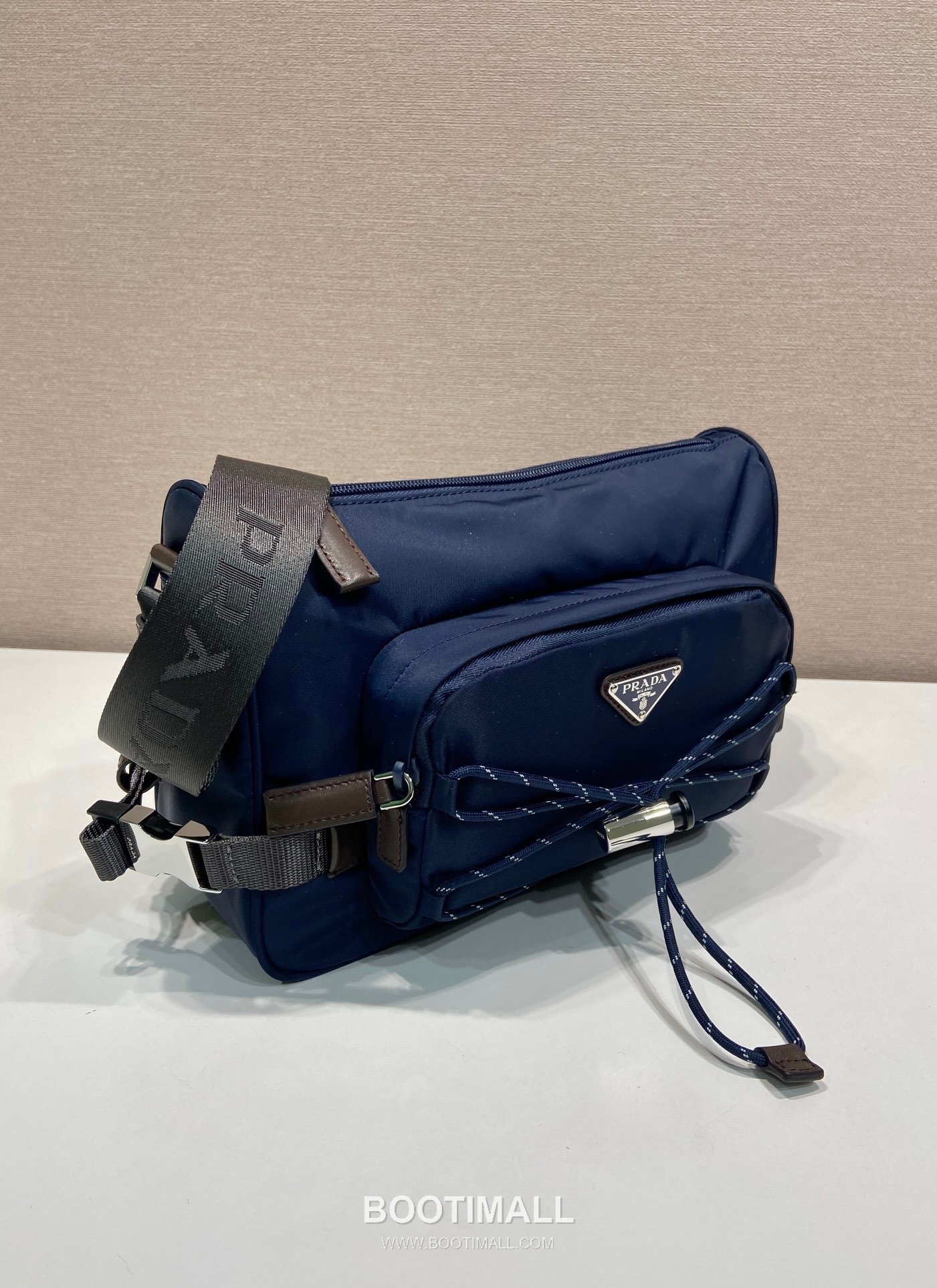 Prada Re-Nylon Messenger Bag 2VH192 프라다 리나일론 가죽 트리밍 메신저백 28cm 3