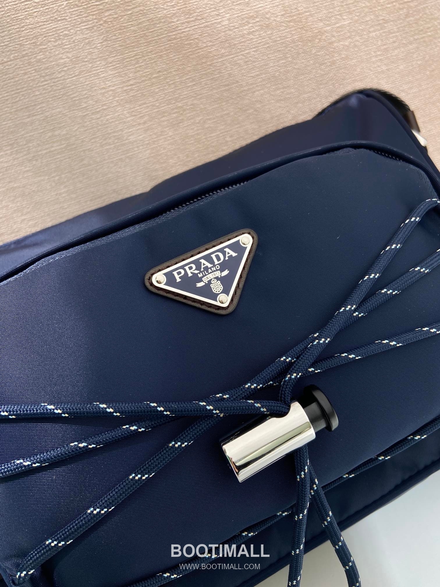 Prada Re-Nylon Messenger Bag 2VH192 프라다 리나일론 가죽 트리밍 메신저백 28cm 7