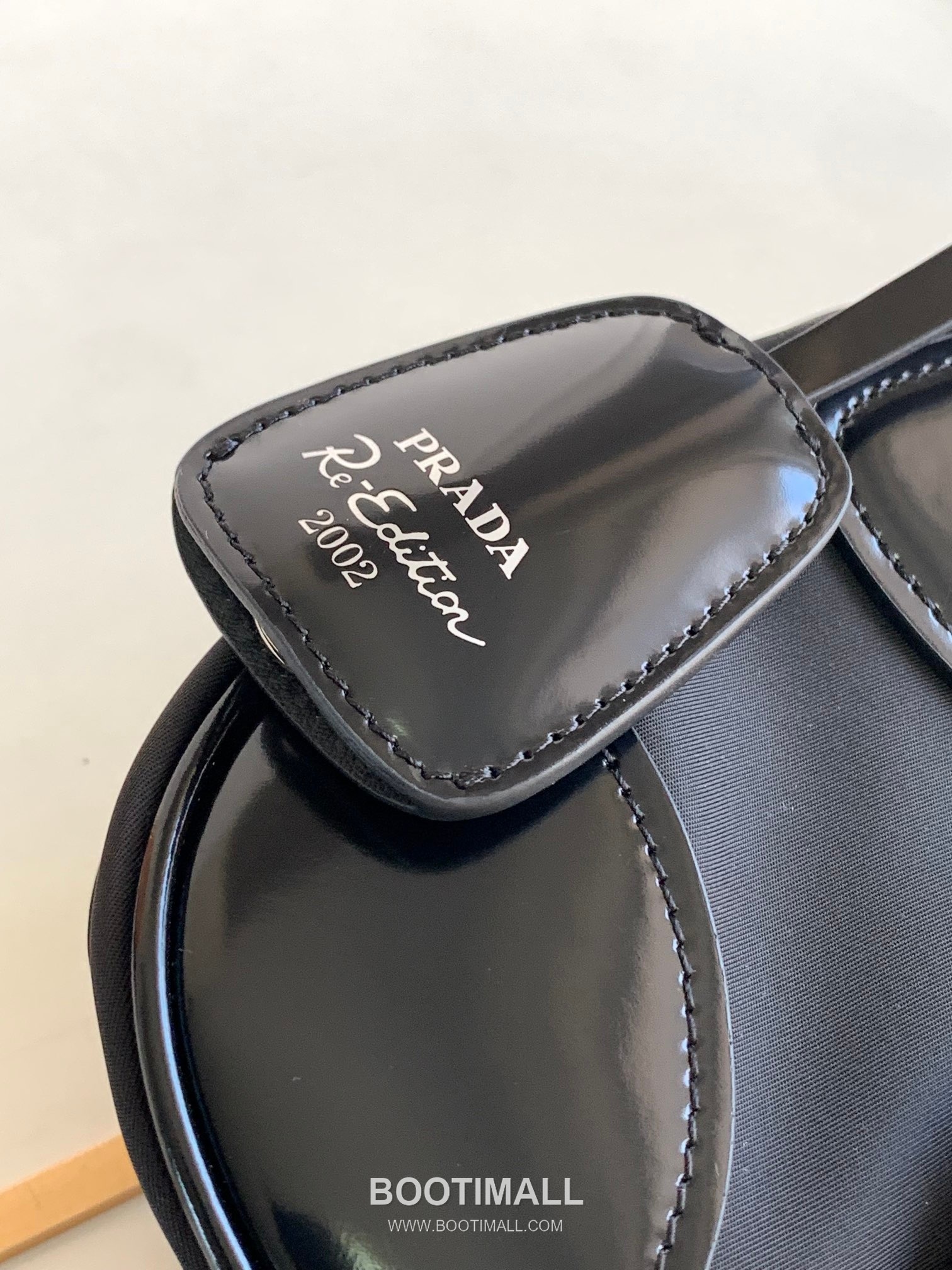Prada Moon Re-Nylon Leather Shoulder Bag 1BA381 프라다 문 리나일론 가죽 트리밍 숄더백 22.5cm 6
