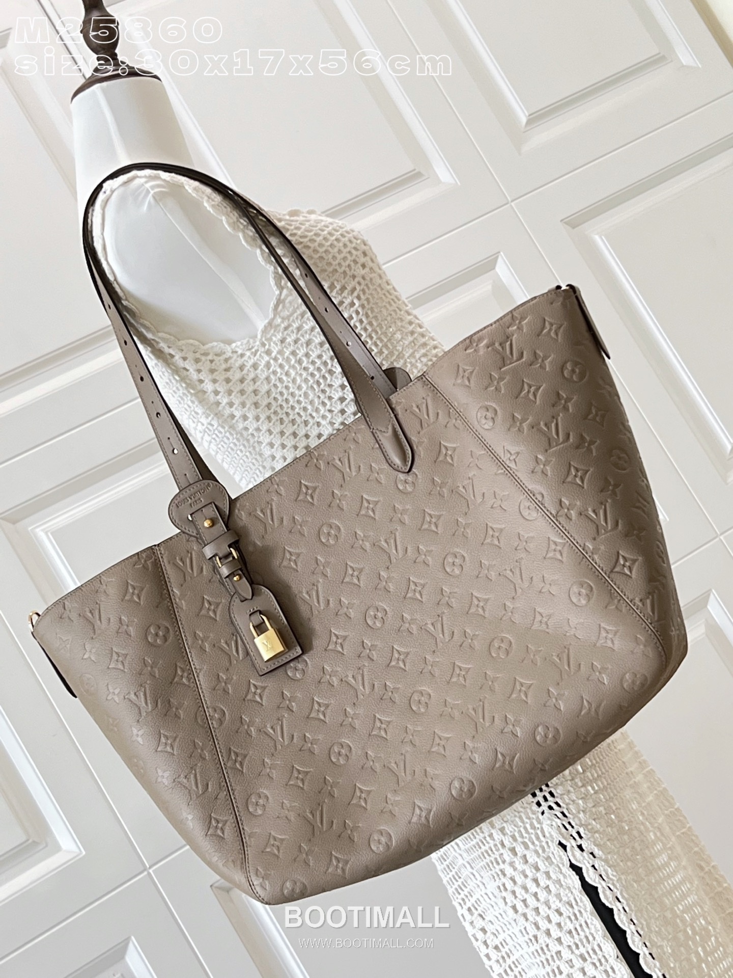 Louis Vuitton All In One MM Monogram Empreinte Leather Tote Bag M25889 루이비통 올인원 MM 모노그램 앙프렝뜨 가죽 토트백 56.5cm 1