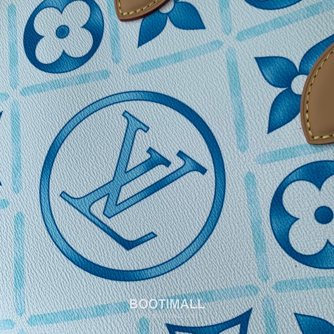 Louis Vuitton OnTheGo MM Monogram Tiles Canvas Tote Bag M11262 루이비통 온더고 MM 모노그램 타일 캔버스 토트백 35cm 5