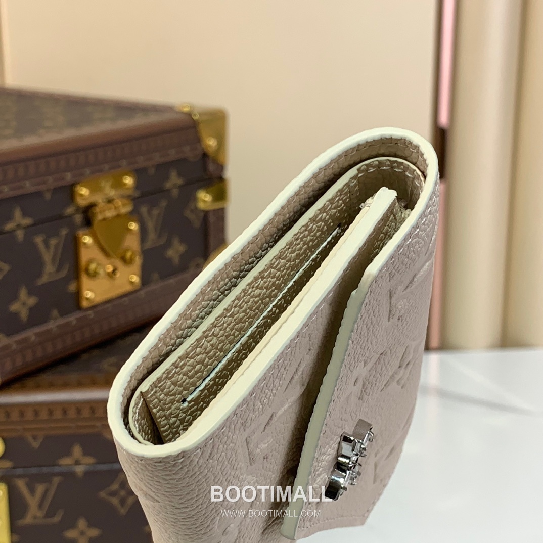 Louis Vuitton Victorine Wallet Monogram Empreinte Leather Wallet 루이비통 빅토린 월릿 모노그램 앙프렝뜨 레더 지갑 12cm 6