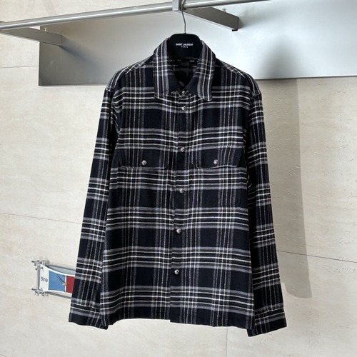 Chrome Hearts Classic Check Flannel Shirt 크롬하츠 클래식 체크 플란넬 셔츠