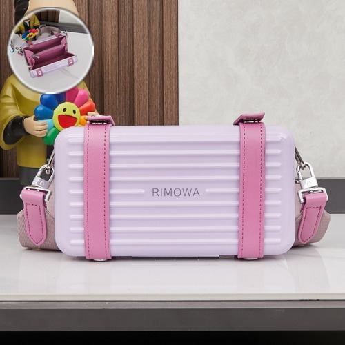 RIMOWA Personal Cross-Body Trunk 리모와 퍼스널 미니 트렁크 크로스바디 폴리카보네이트/알루미늄-마그네슘 합금