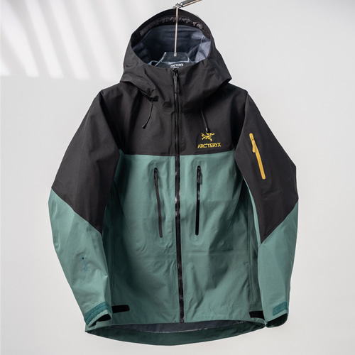 Arc'teryx Alpha SV GORE-TEX Pro Shell Jacket 아크테릭스 알파 SV 고어텍스 프로 쉘 재킷 코발트 블랙/그린