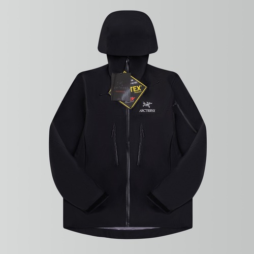 Arc'teryx Alpha SV GORE-TEX Pro Shell Jacket 아크테릭스 알파 SV 고어텍스 프로 쉘 재킷 코발트 블랙