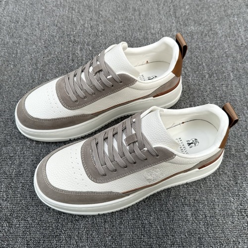 Brunello Cucinelli Perforated Leather Low-Top Sneaker 브루넬로 쿠치넬리 퍼포레이티드 레더 로우탑 스니커즈 그레이브라운